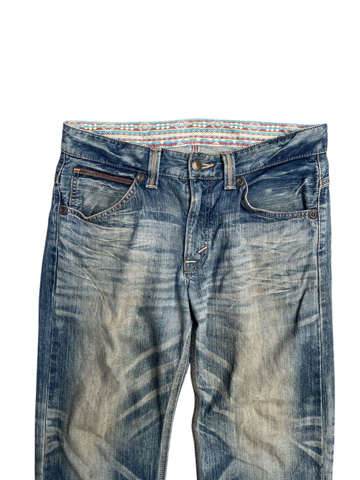 Edwin Edwin Vintage Denim Jeans Western Zipper Pocket Design Size US 34 / EU 50 - 5 Thumbnail