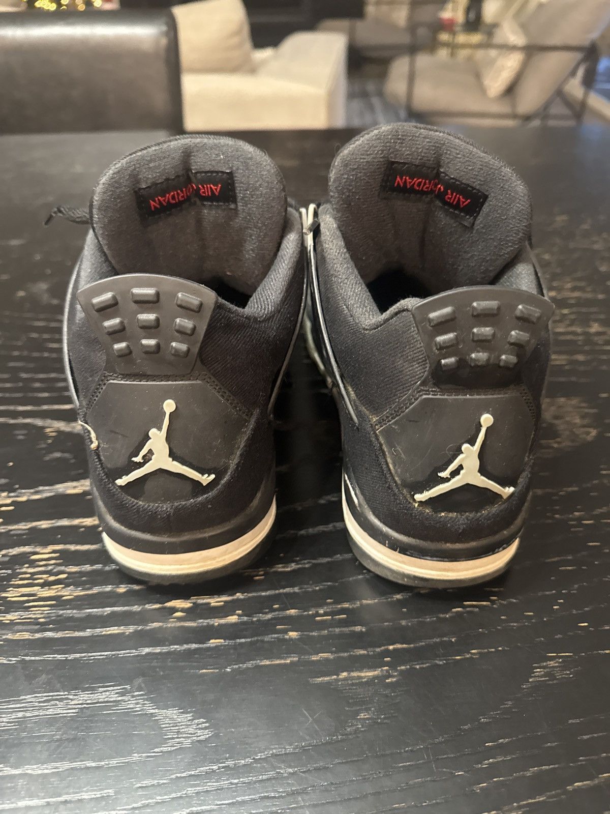 Nike Jordan four retro canvases Size US 10 / EU 43 - 2 Thumbnail