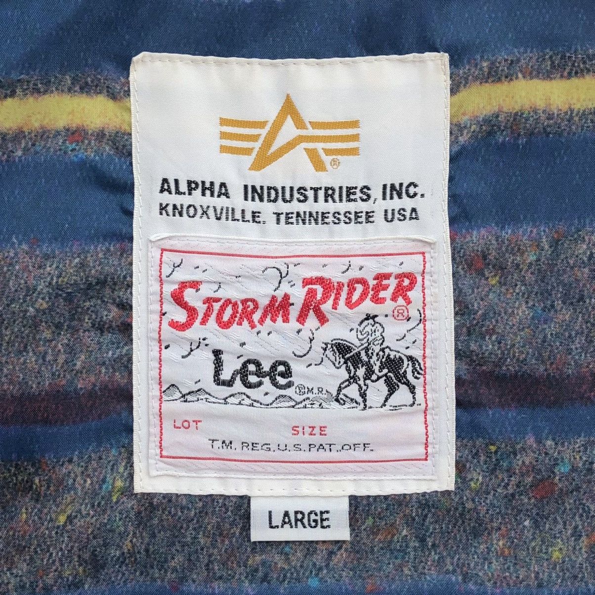 Alpha Industries Alpha Industries Inc x Lee Storm Rider Quilted Jacket Hoodie Size US M / EU 48-50 / 2 - 18 Thumbnail