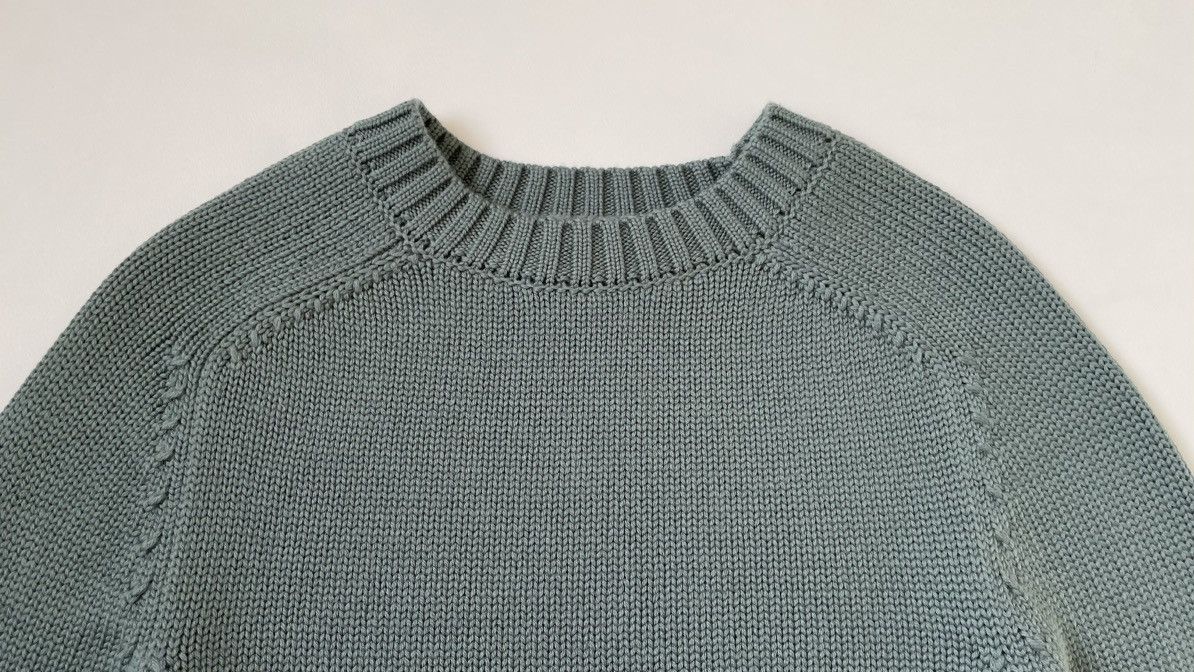 Craig Green Sample Sea Foam Green Wool Sweater Size US M / EU 48-50 / 2 - 3 Thumbnail