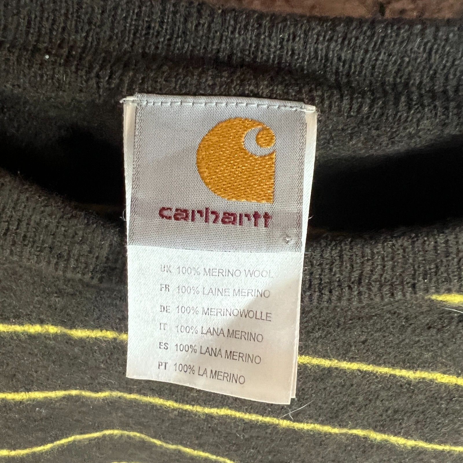 Carhartt Carhartt Sweater Men's Size XL Brown Long Sleeve ` Size US XL / EU 56 / 4 - 5 Thumbnail