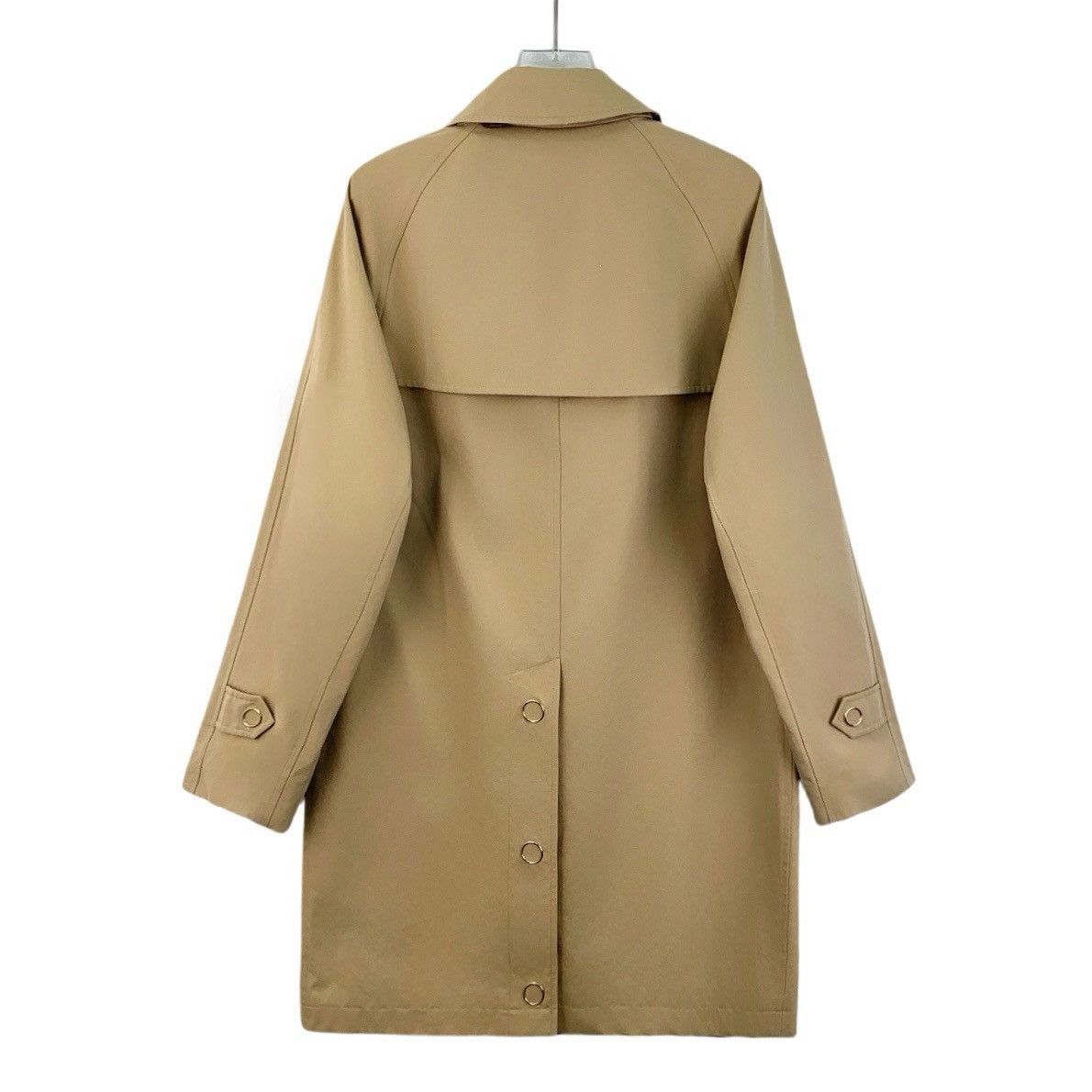 Burberry Burberry brown cotton long-sleeved windbreaker coat Size XS / US 0-2 / IT 36-38 - 2 Thumbnail