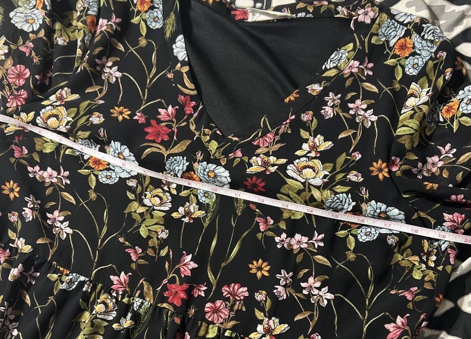 Other Allard State Black Floral Long Sleeve Dress Medium fairycore Size M / US 6-8 / IT 42-44 - 7 Thumbnail