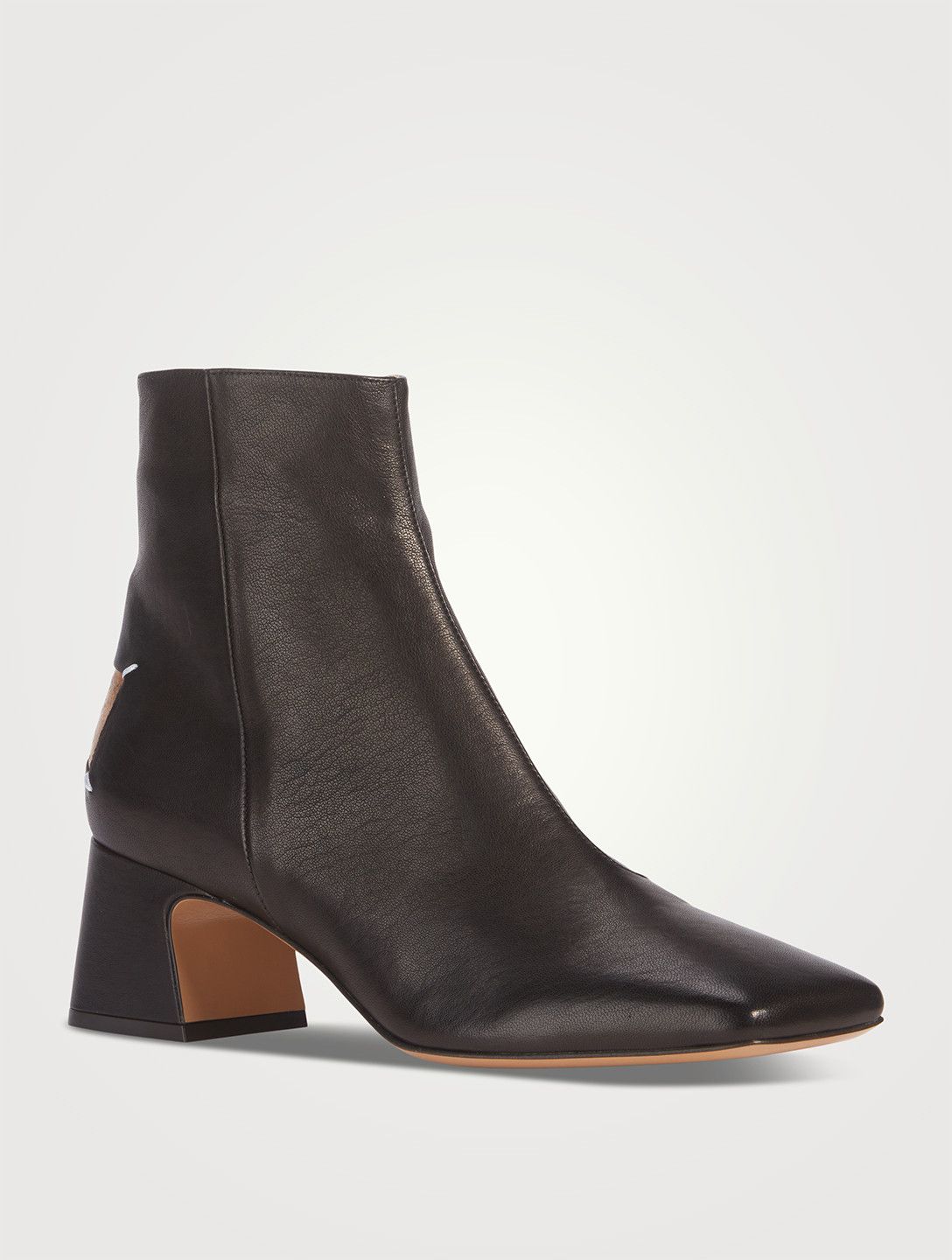 Maison Margiela BNWT SS23 MAISON MARGIELA SQUARE TOE ANKLE BOOTS 39.5 Size US 9.5 / IT 39.5 - 9 Thumbnail