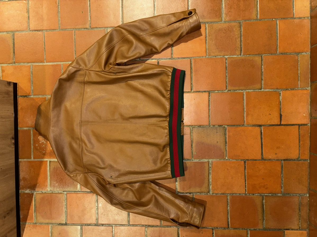 Gucci Gucci leather jacket Size US L / EU 52-54 / 3 - 9 Thumbnail