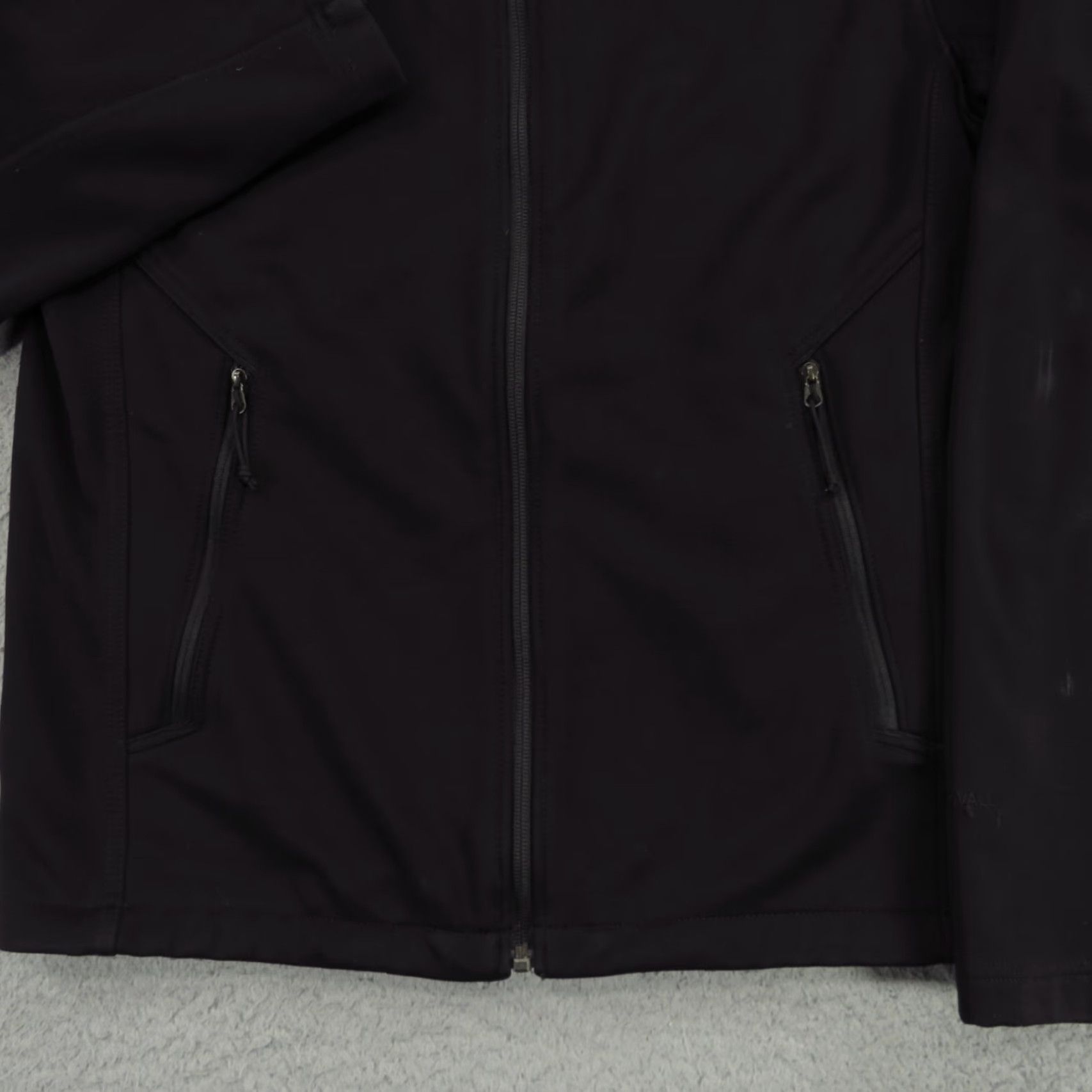 The North Face VINTAGE The North Face Windwall Jacket Mens Small Black Short Soft Shell Zip Size US S / EU 44-46 / 1 - 2 Thumbnail