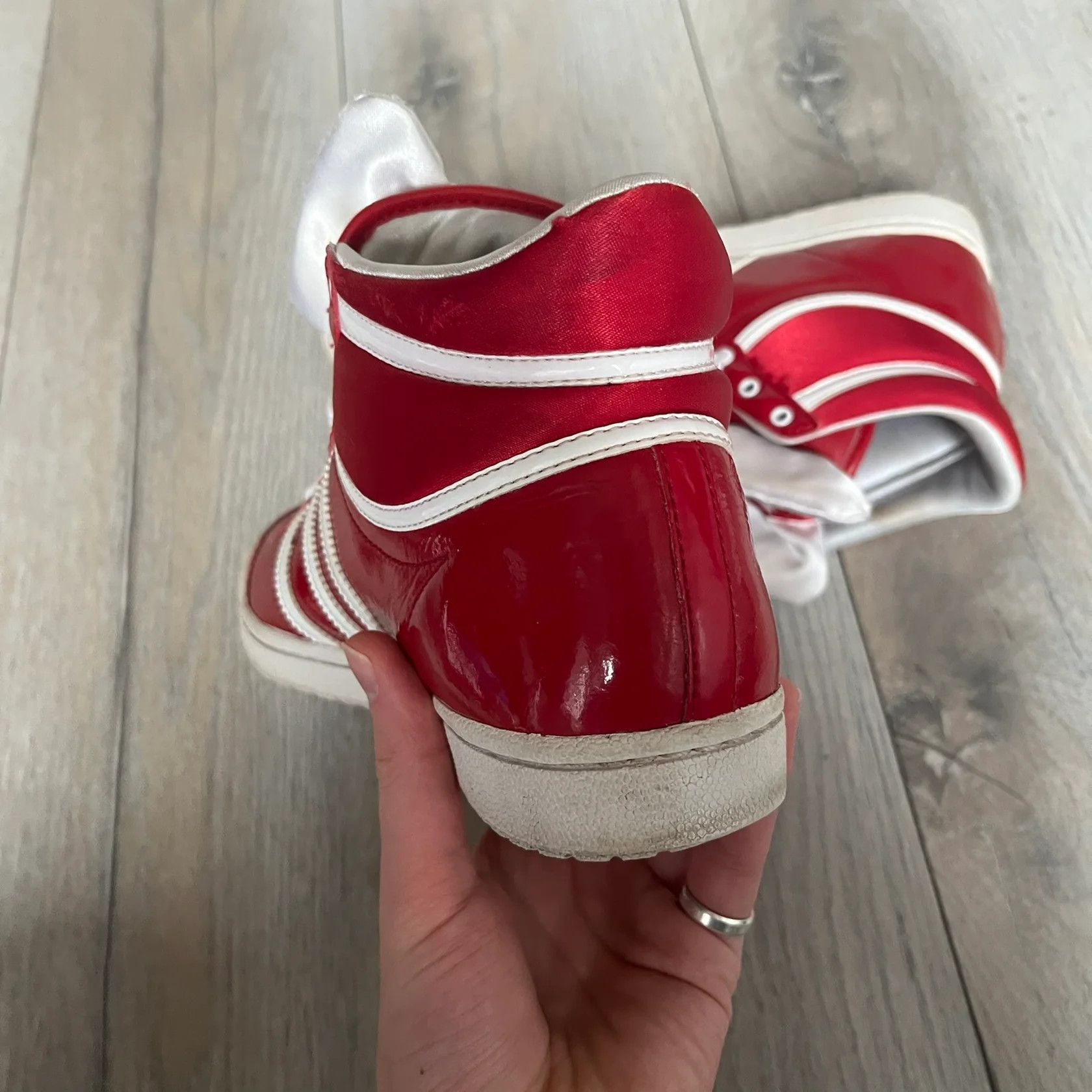 Adidas Adidas Originals Top Ten Hi Sleek Bow Sneakers 40 eu Size US 10 / IT 40 - 4 Thumbnail