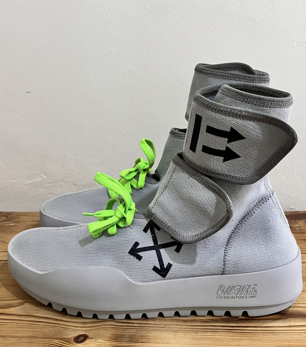 Off-White Off-White Virgil Abloh Moto Wrap Neoprenes Size US 10 / EU 43 - 3 Thumbnail
