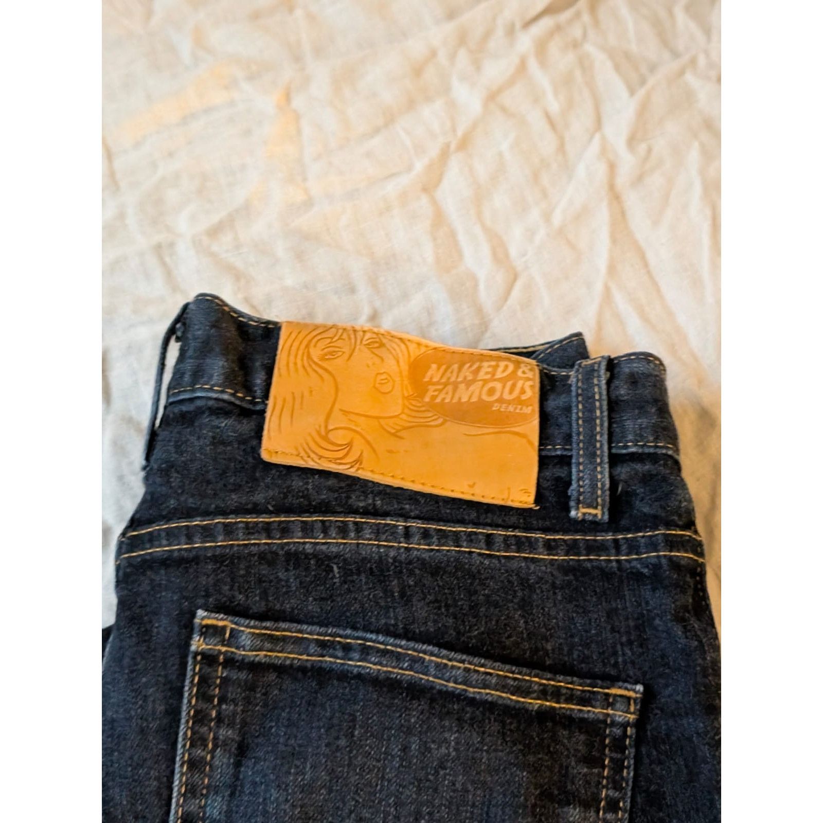 Naked & Famous Skinny Guy - Deep Indigo Stretch Selvedge (29) Size US 29 - 1 Thumbnail