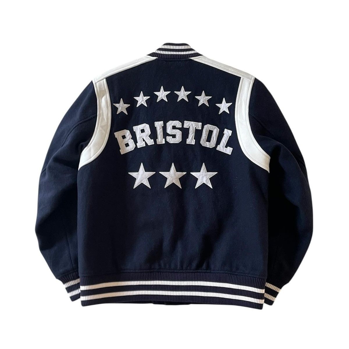F.C.R.B 💸BINDING OFFER💸AW16 Bristol ARCH STAR Stadium Blouson Jacket Size US M / EU 48-50 / 2 - 1 Thumbnail