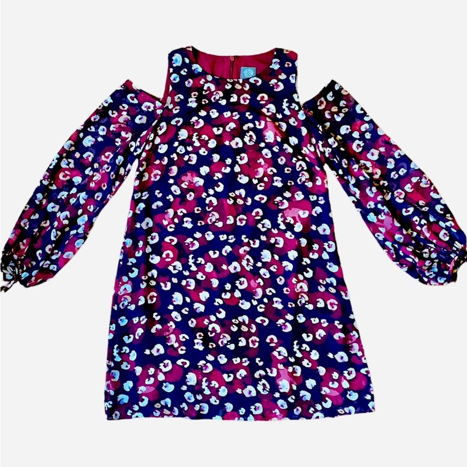 Vince Camuto VINCE CAMUTO FLORAL PRINT DRESS Size M / US 6-8 / IT 42-44 - 1 Thumbnail