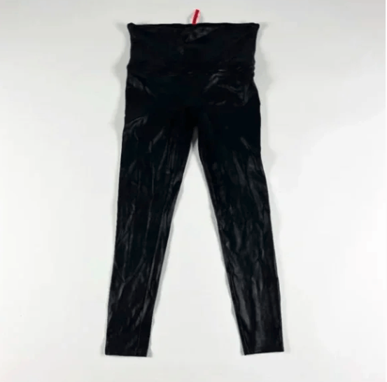 Spanx Spanx Faux Vegan Leather High Waisted Size 27" / US 4 / IT 40 - 1 Thumbnail