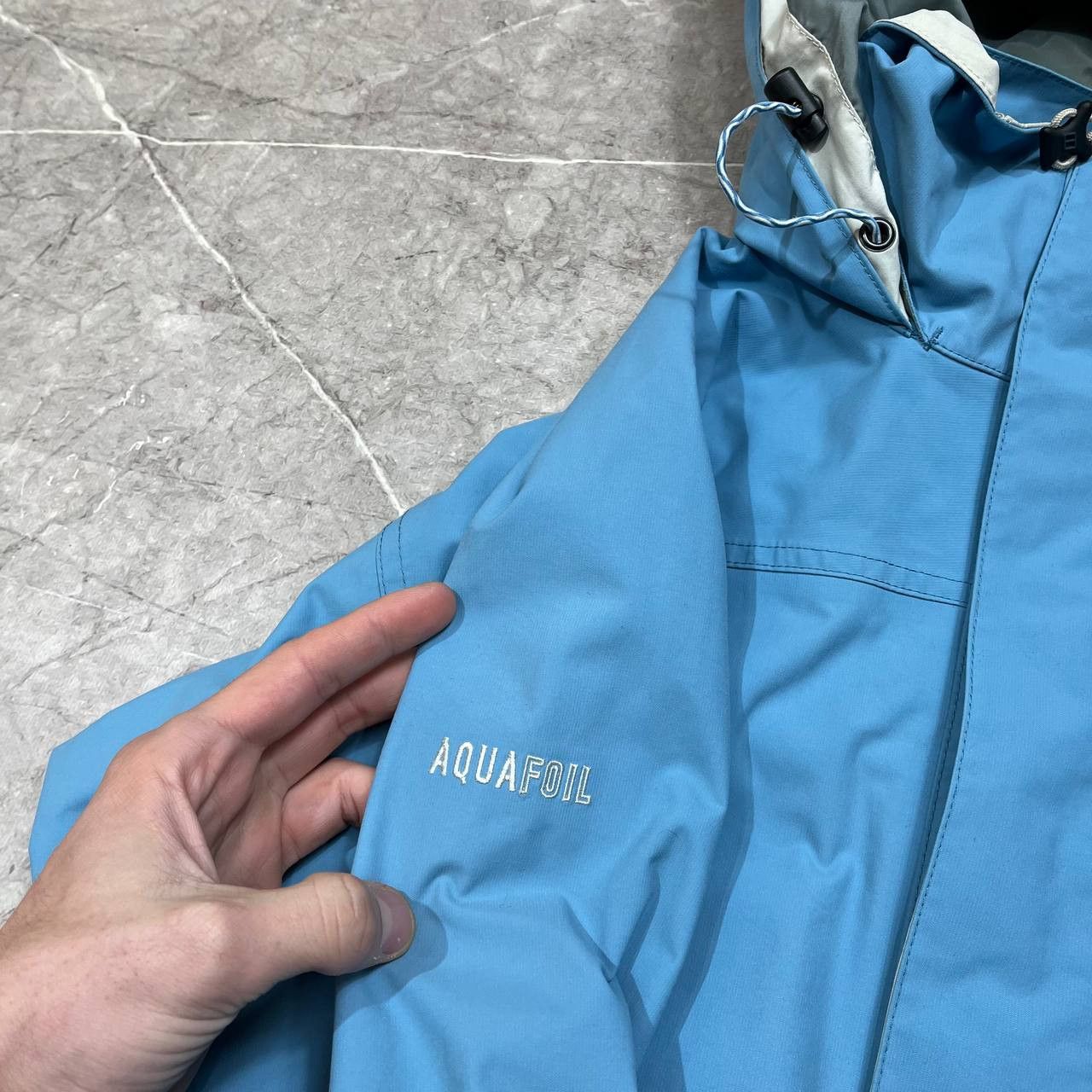 Berghaus Vintage Berghaus AquaFoil Blue Gorpcore Windbreaker Jacket Size US S / EU 44-46 / 1 - 16 Thumbnail