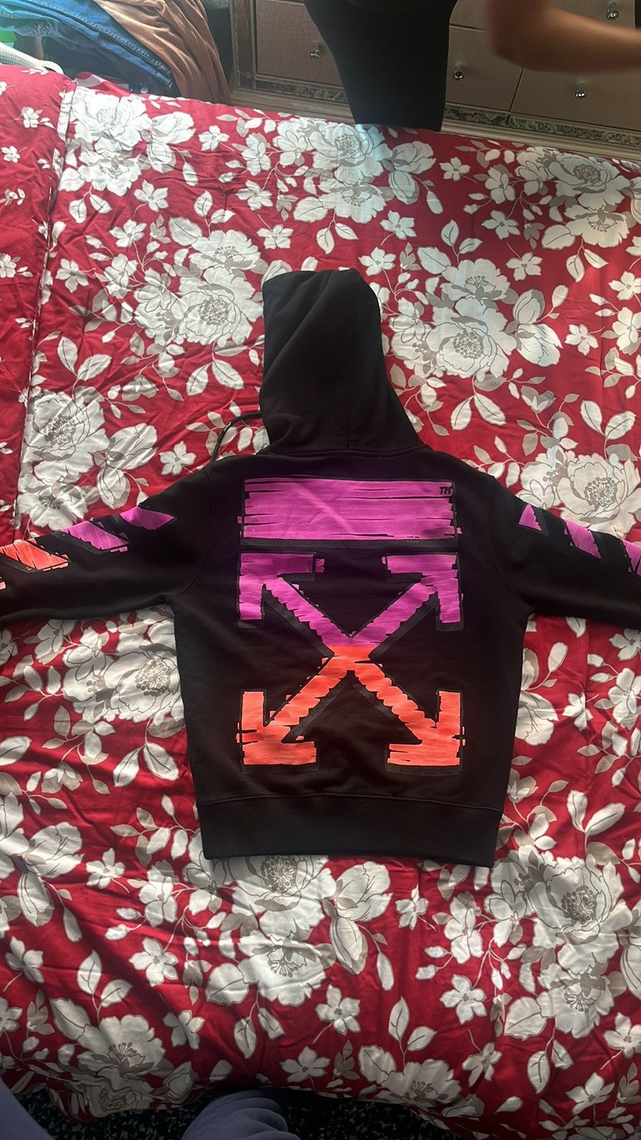 Off-White BRAND NEW AUTHENTIC BLACK OFF WHITE HOODIE Size US XS / EU 42 / 0 - 2 Thumbnail