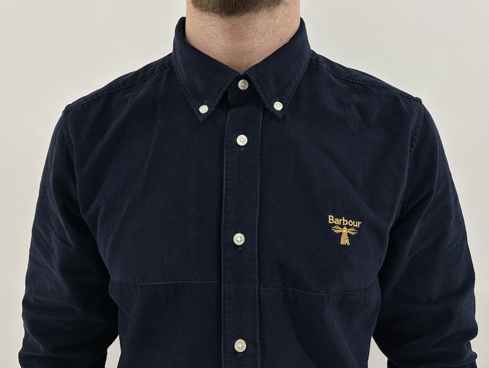 Barbour BARBOUR BEACON BALFOUR SHIRT MENS VELVET VELOUR CORDUROY Size US M / EU 48-50 / 2 - 3 Thumbnail