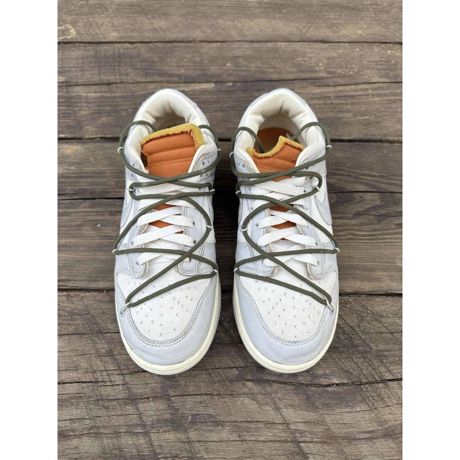 Nike × Off-White Nike Off-White x Dunk Low Lot 22 of 50 - Size 8.5 Size US 8.5 / EU 41-42 - 4 Thumbnail