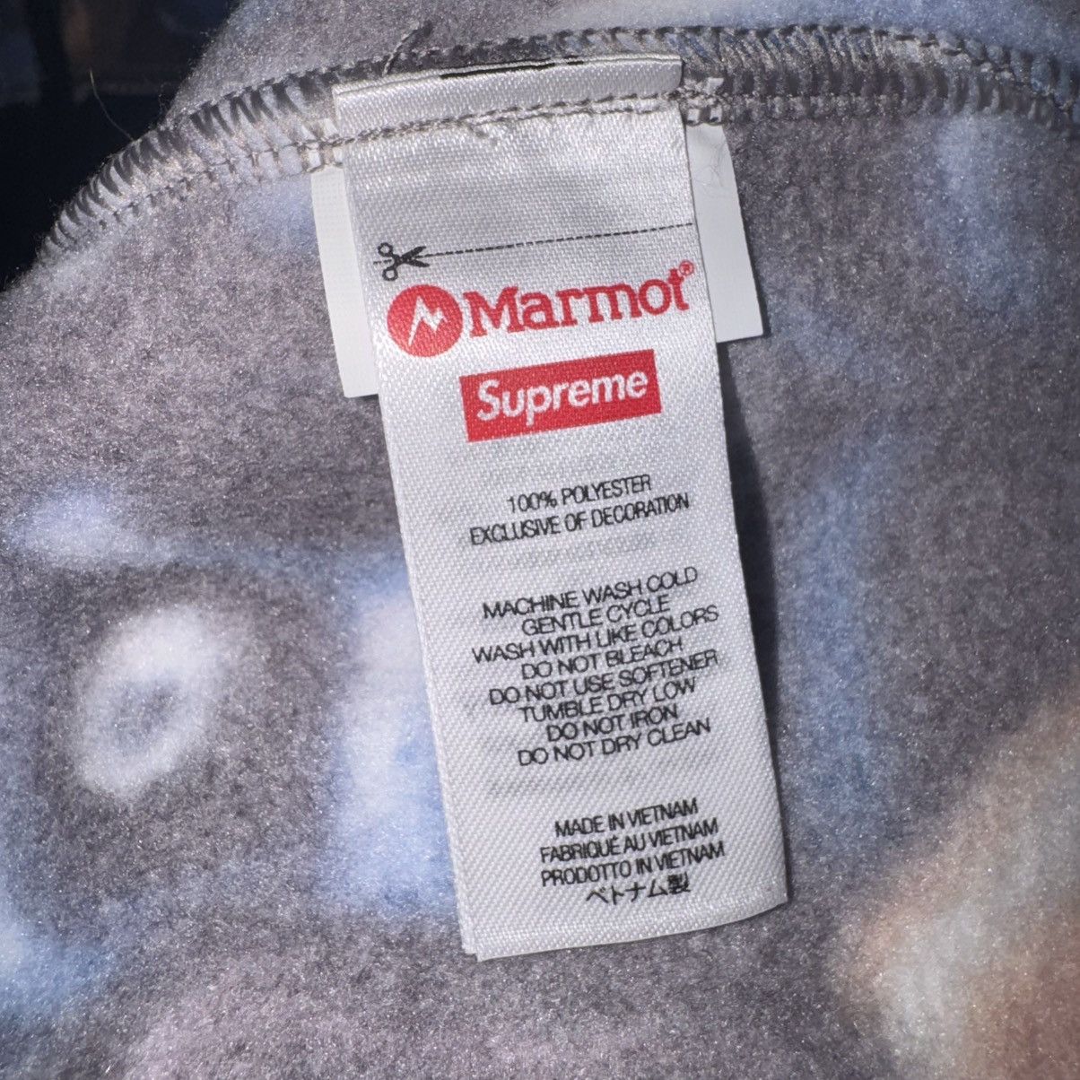 Supreme Supreme x Marmot Skull Pile Fleece Jacket Size US XXL / EU 58 / 5 - 8 Thumbnail
