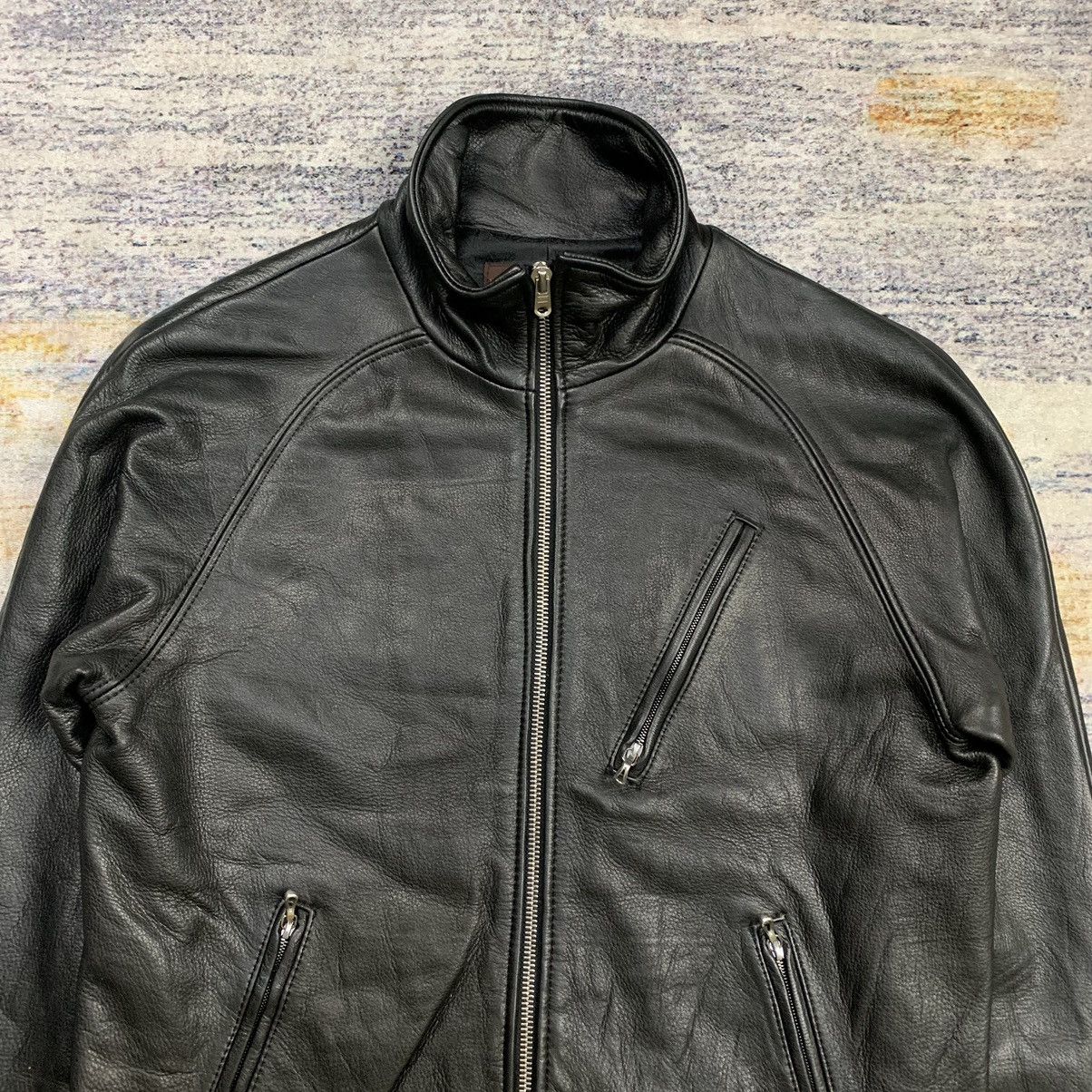 Japanese Brand Japanese brand Drestrip multi zipper bikers leather jacket Size US S / EU 44-46 / 1 - 3 Thumbnail