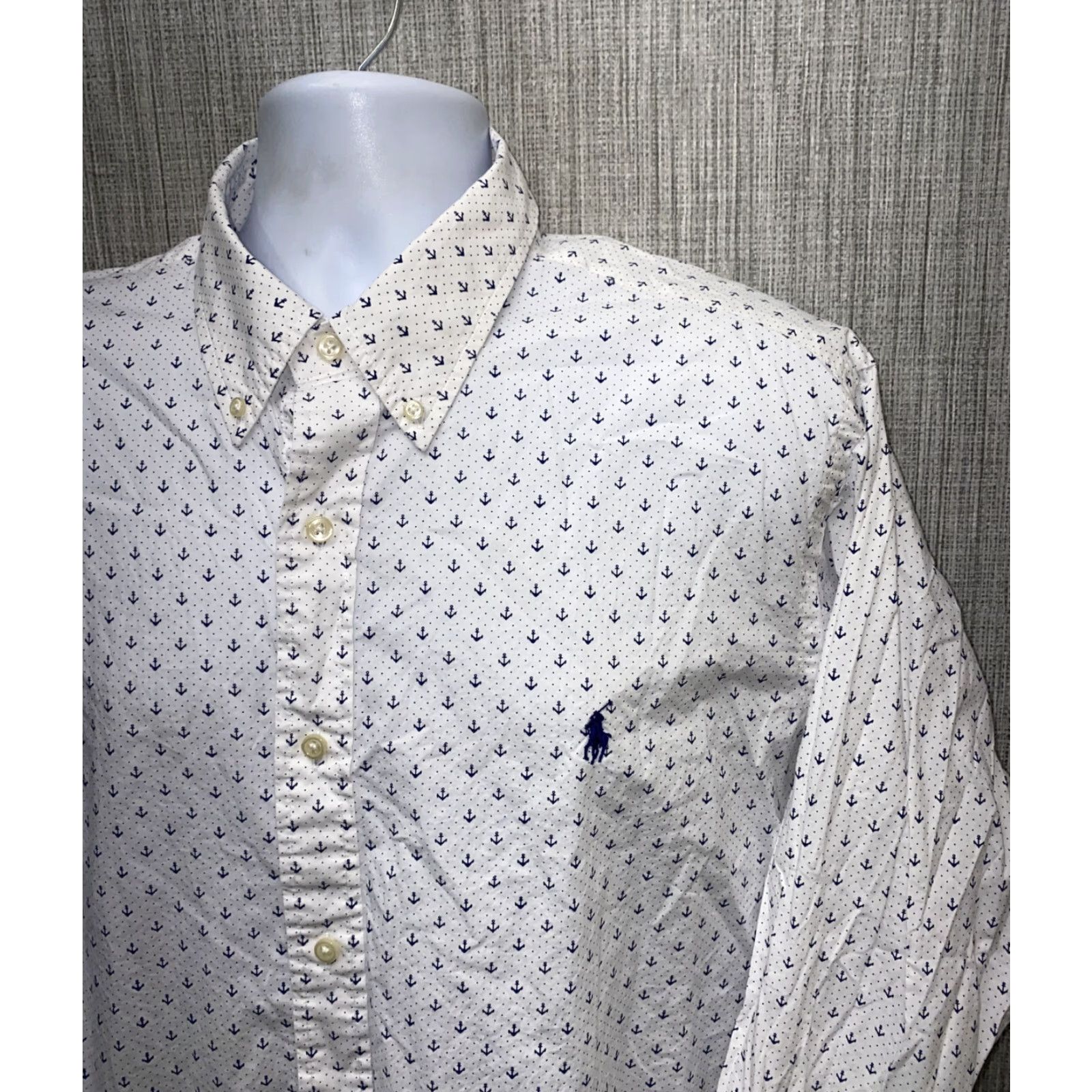 Ralph Lauren Ralph Lauren Classic Fit Long Sleeve Button Down Shirt White XL Mens Size US XL / EU 56 / 4 - 2 Thumbnail