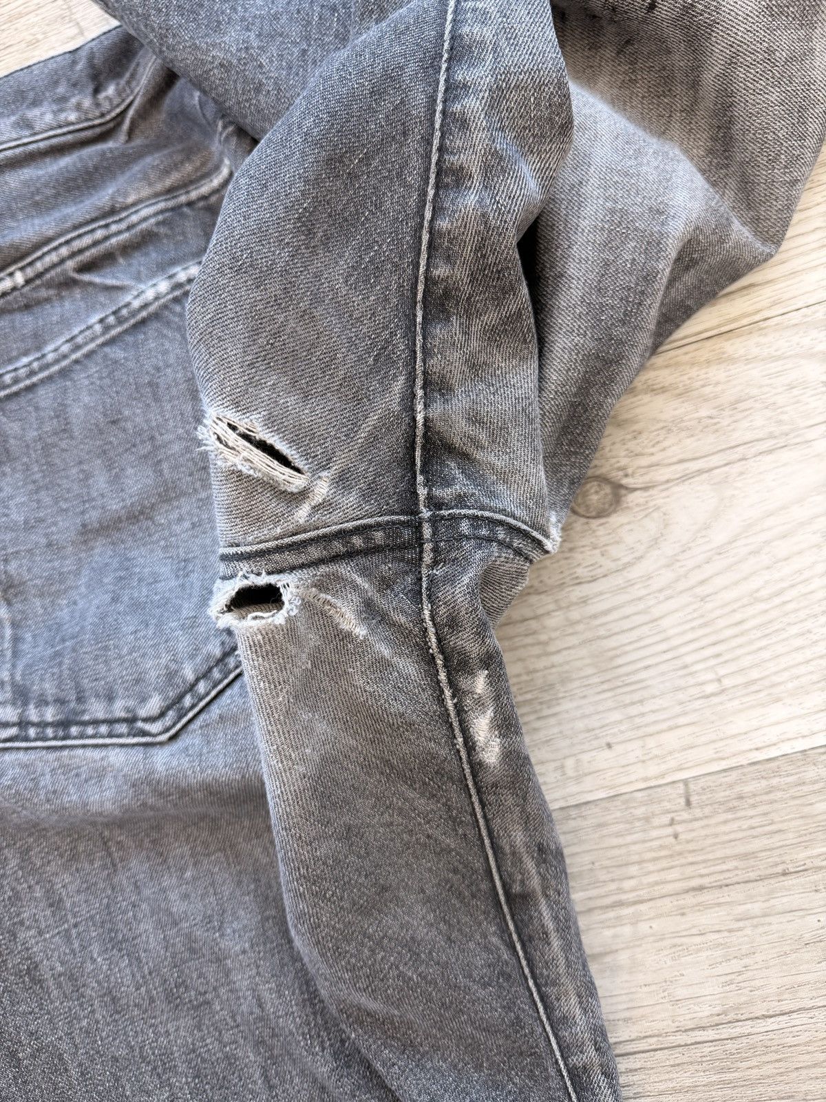 Balmain 🚨Decarnin Japanese Selvage Denim Shorts Size US 36 / EU 52 - 7 Thumbnail