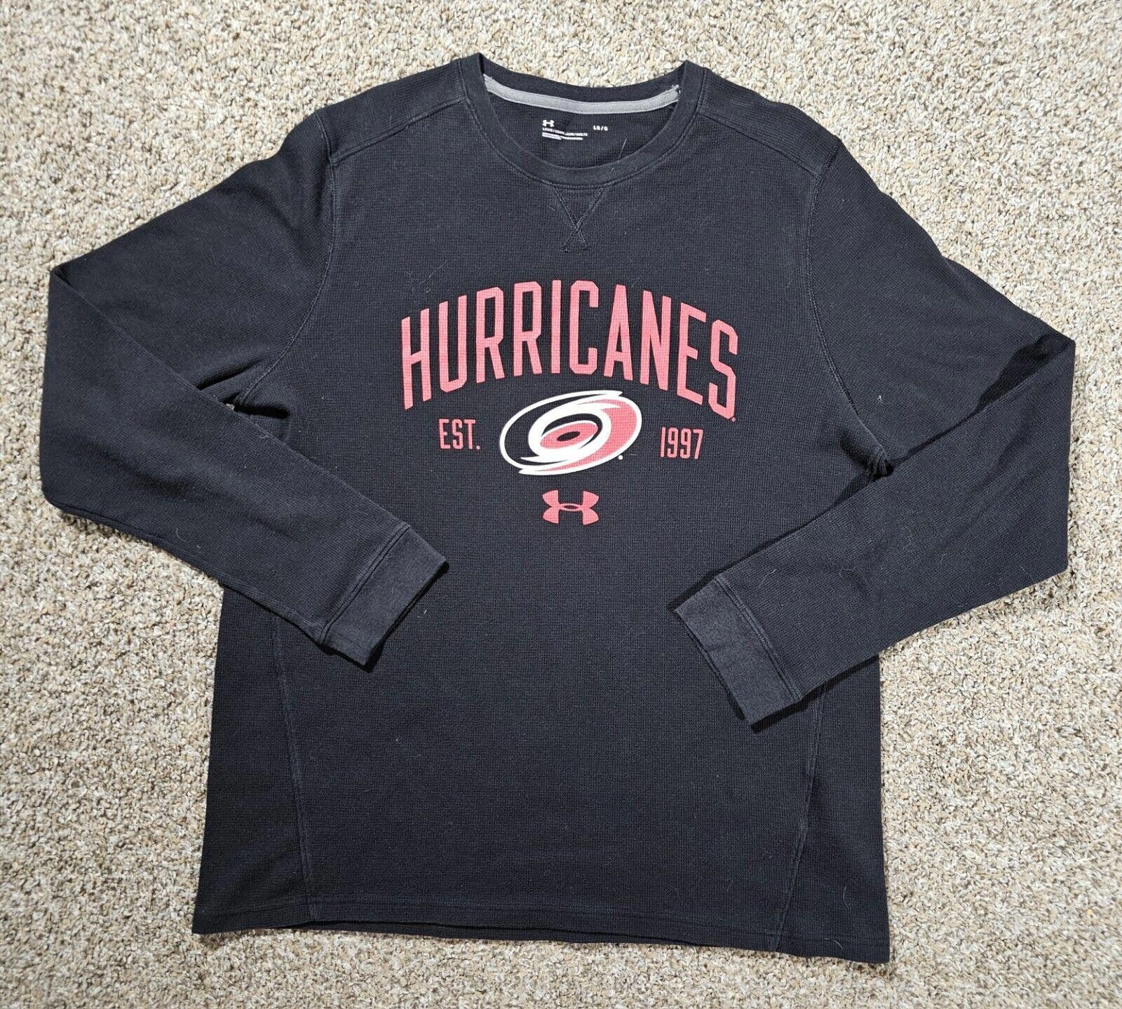 Under Armour under armour thermal waffle knit hurricanes shirt LARGE Size US L / EU 52-54 / 3 - 1 Thumbnail