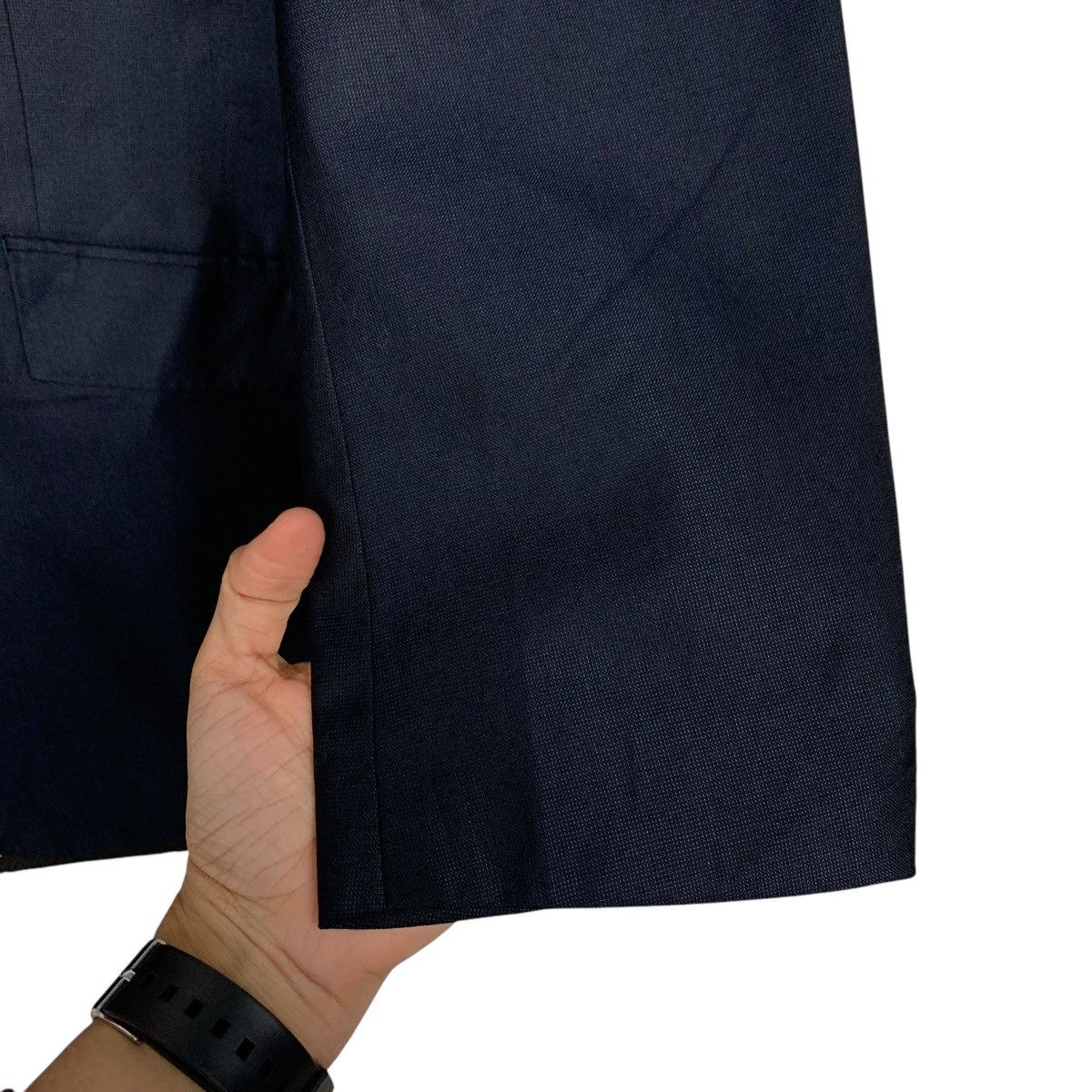Japanese Brand DUE MISURA Wool Silk Blazer Jacket #2748-C124 Size US M / EU 48-50 / 2 - 8 Thumbnail