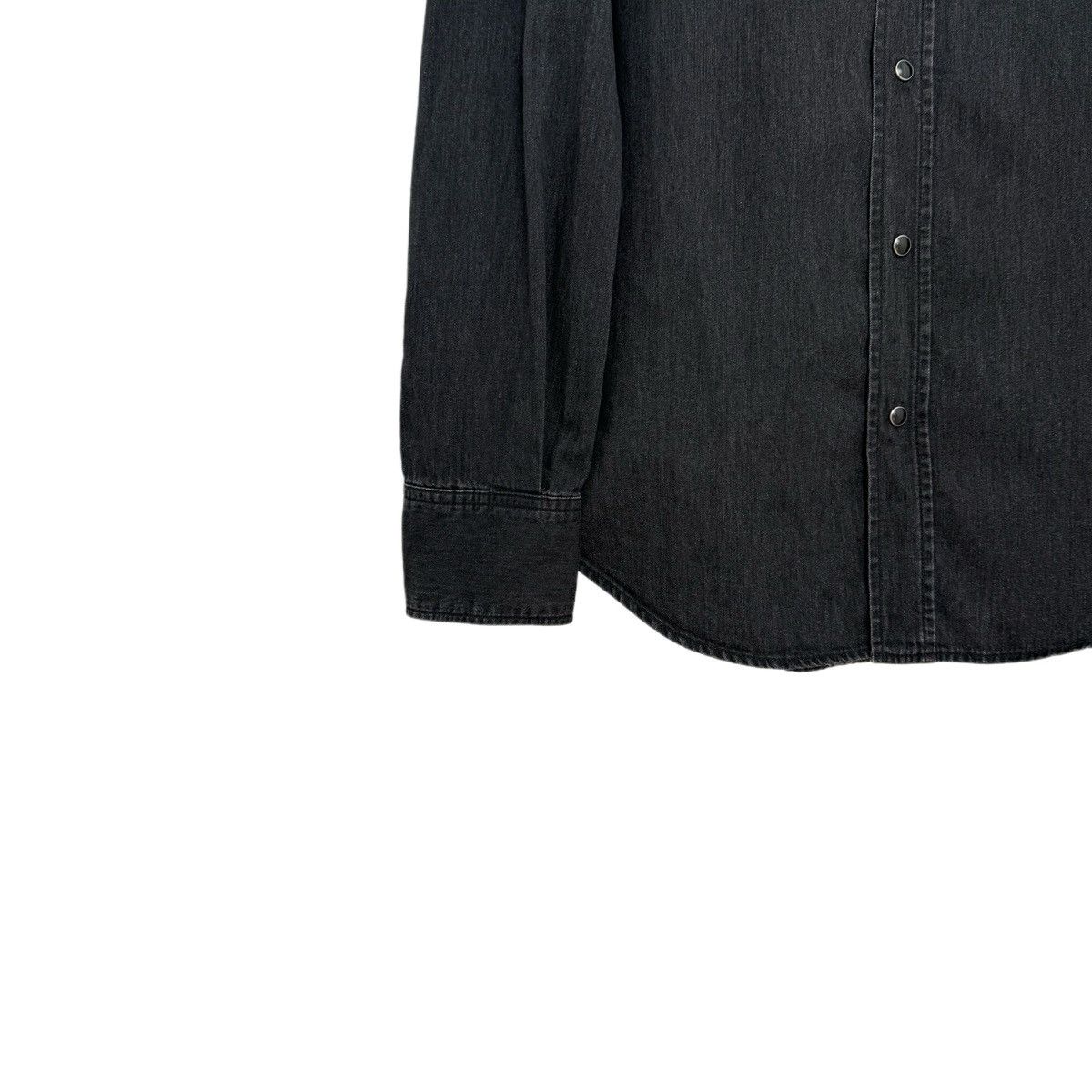 Yves Saint Laurent Yves Saint Laurent Metal Buttons Long Sleeve Shirt K26WX Size US M / EU 48-50 / 2 - 4 Thumbnail