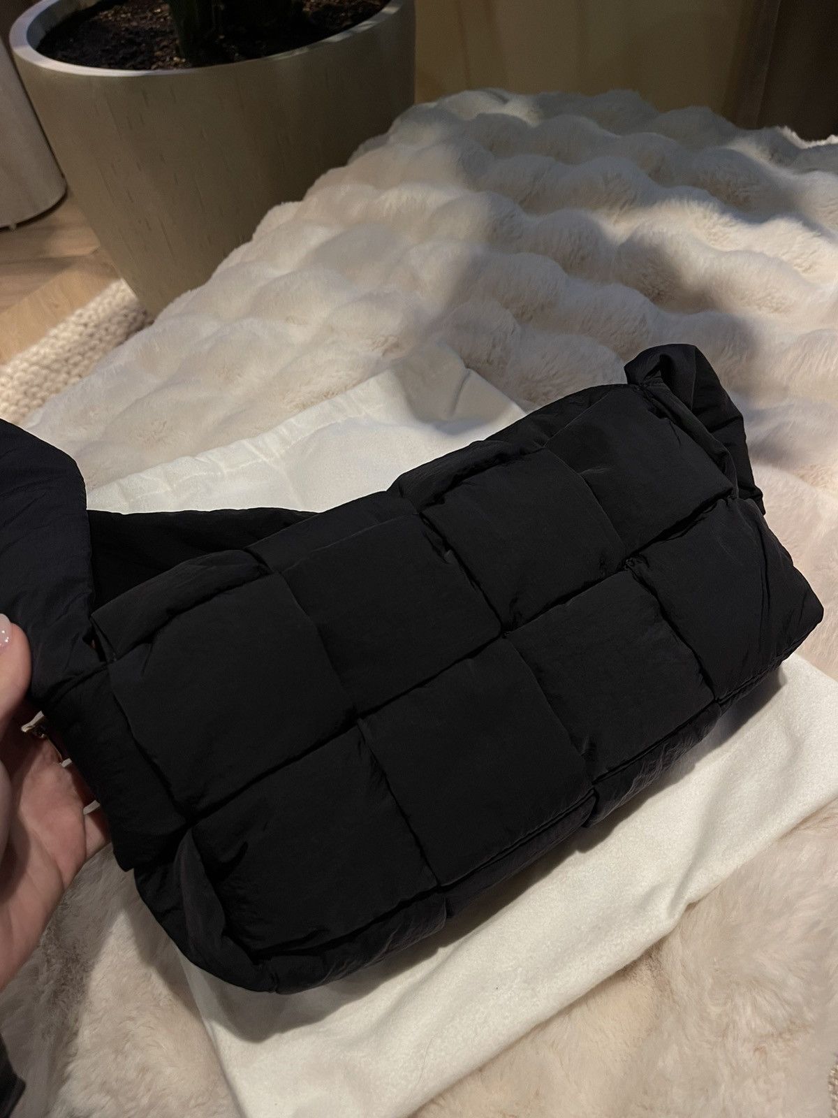 Bottega Veneta Bottega Veneta padded tech cassette bag black Size ONE SIZE - 8 Thumbnail