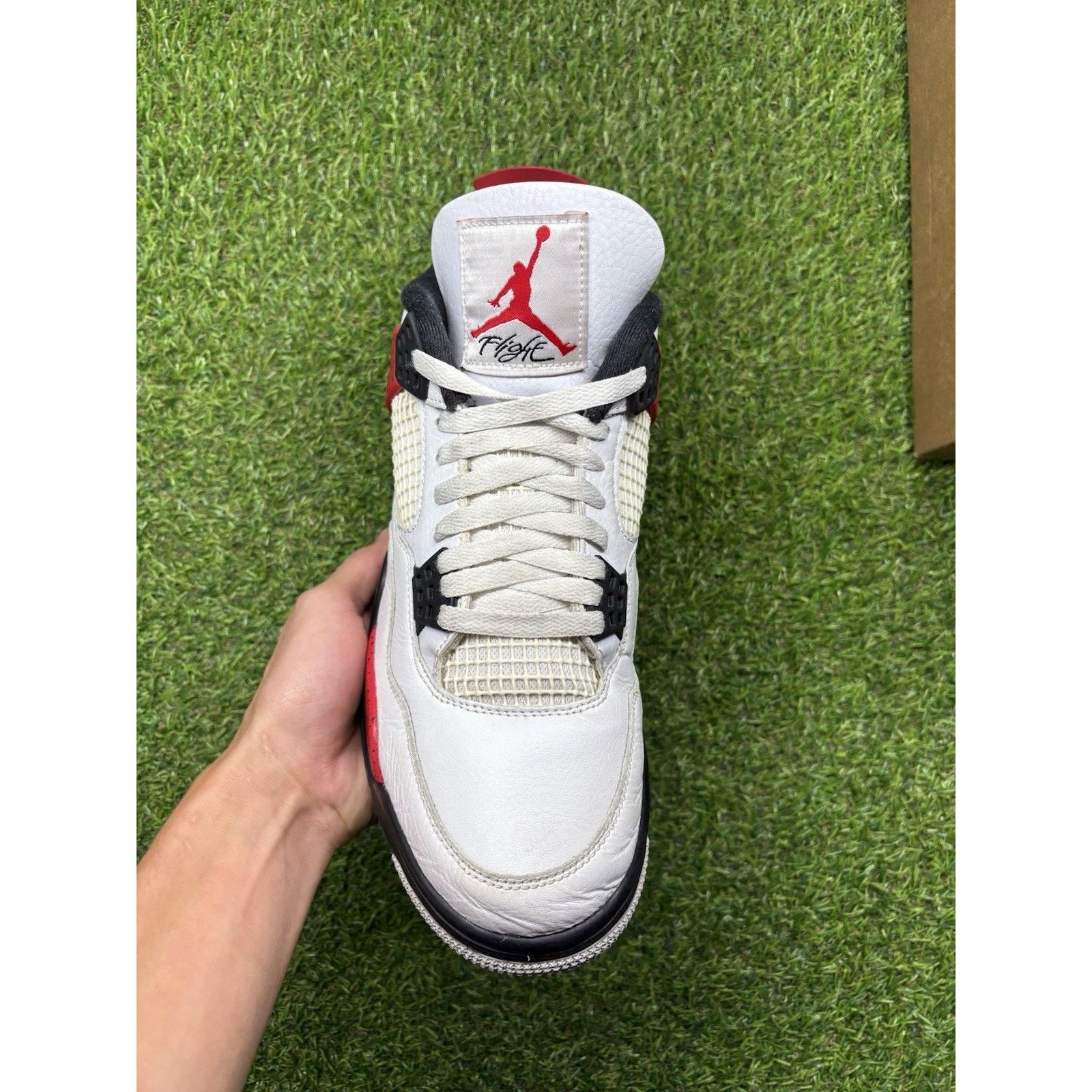 Jordan Brand Size 10 - Jordan 4 Retro Mid Red Cement | GOOD CONDITION! Size US 10 / EU 43 - 5 Thumbnail