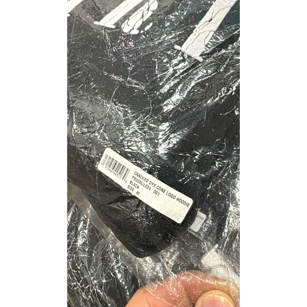 Amiri o1rshd1 Q:3 / Cracked Dye Core Logo Hoodie in Black Size US M / EU 48-50 / 2 - 21 Thumbnail