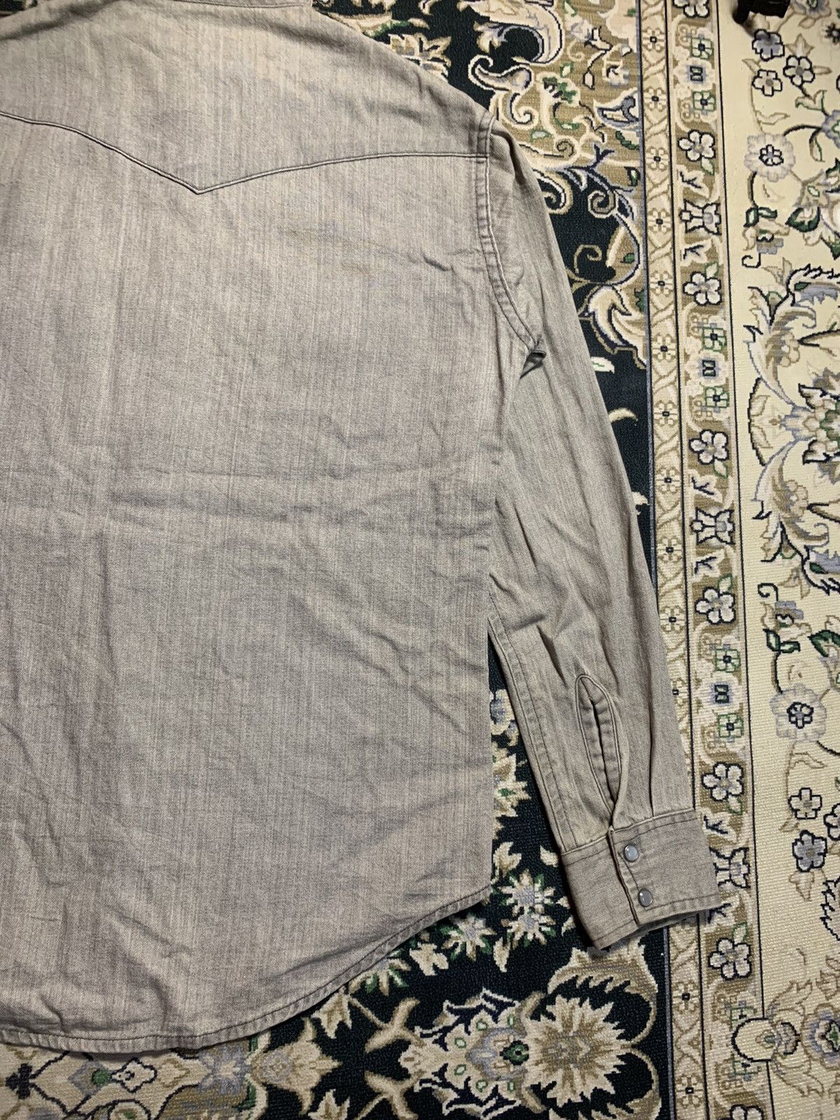 Blue Blue Japan × Japanese Brand × Vintage VINTAGE BLUE BLUE JAPAN WESTERN DENIM BUTTON UP Size US XS / EU 42 / 0 - 12 Thumbnail