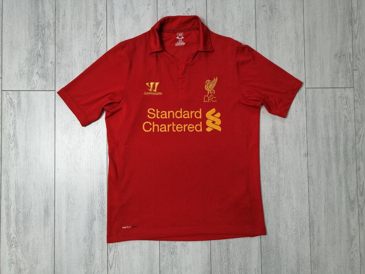 Vintage Liverpool FC 2012-13 Home Soccer Jersey Warrior Men’s Size US S / EU 44-46 / 1 - 1 Thumbnail