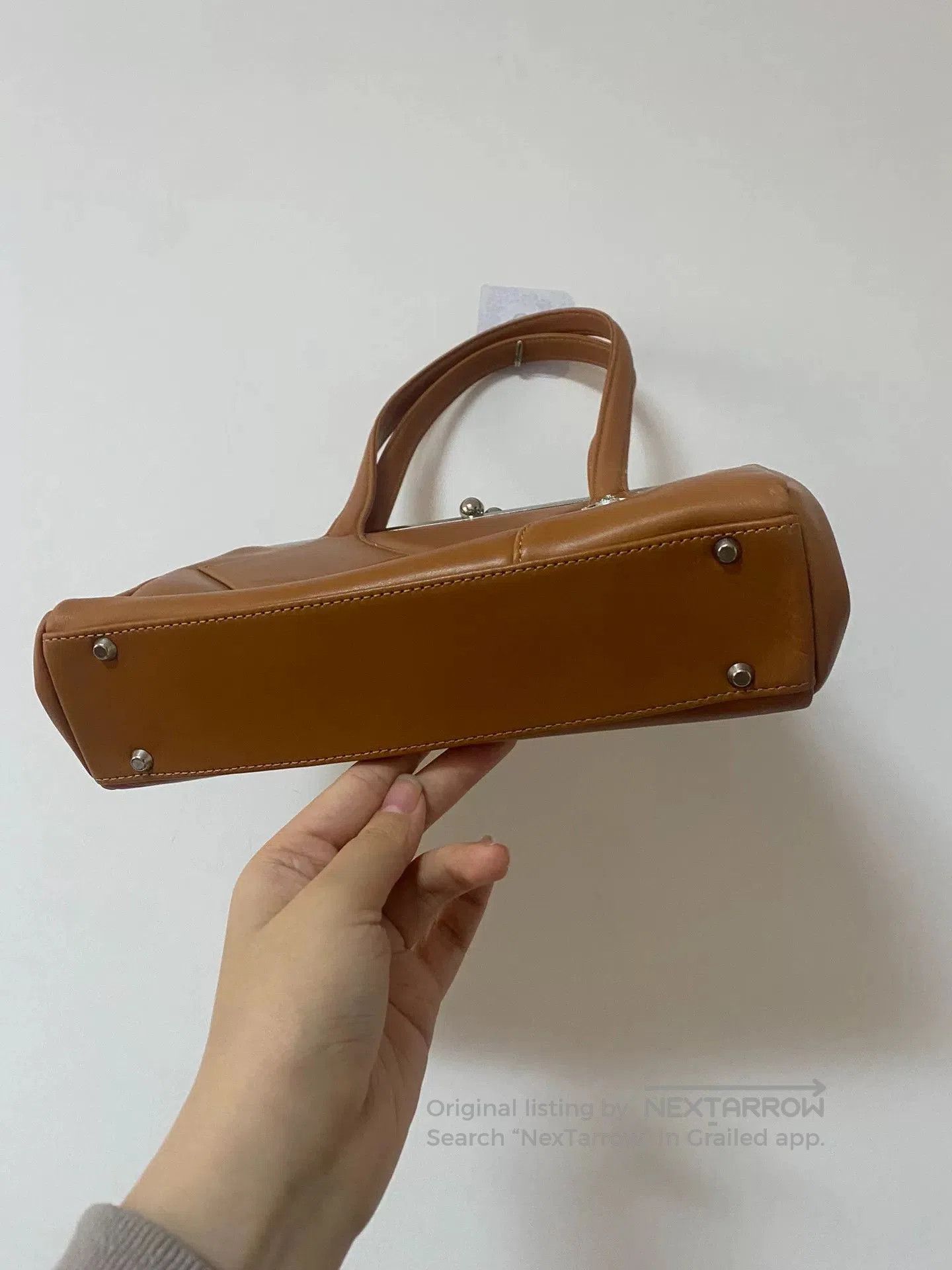 Vivienne Westwood Vivienne Westwood Brown Vintage Clasp Handbag. Size ONE SIZE - 4 Thumbnail