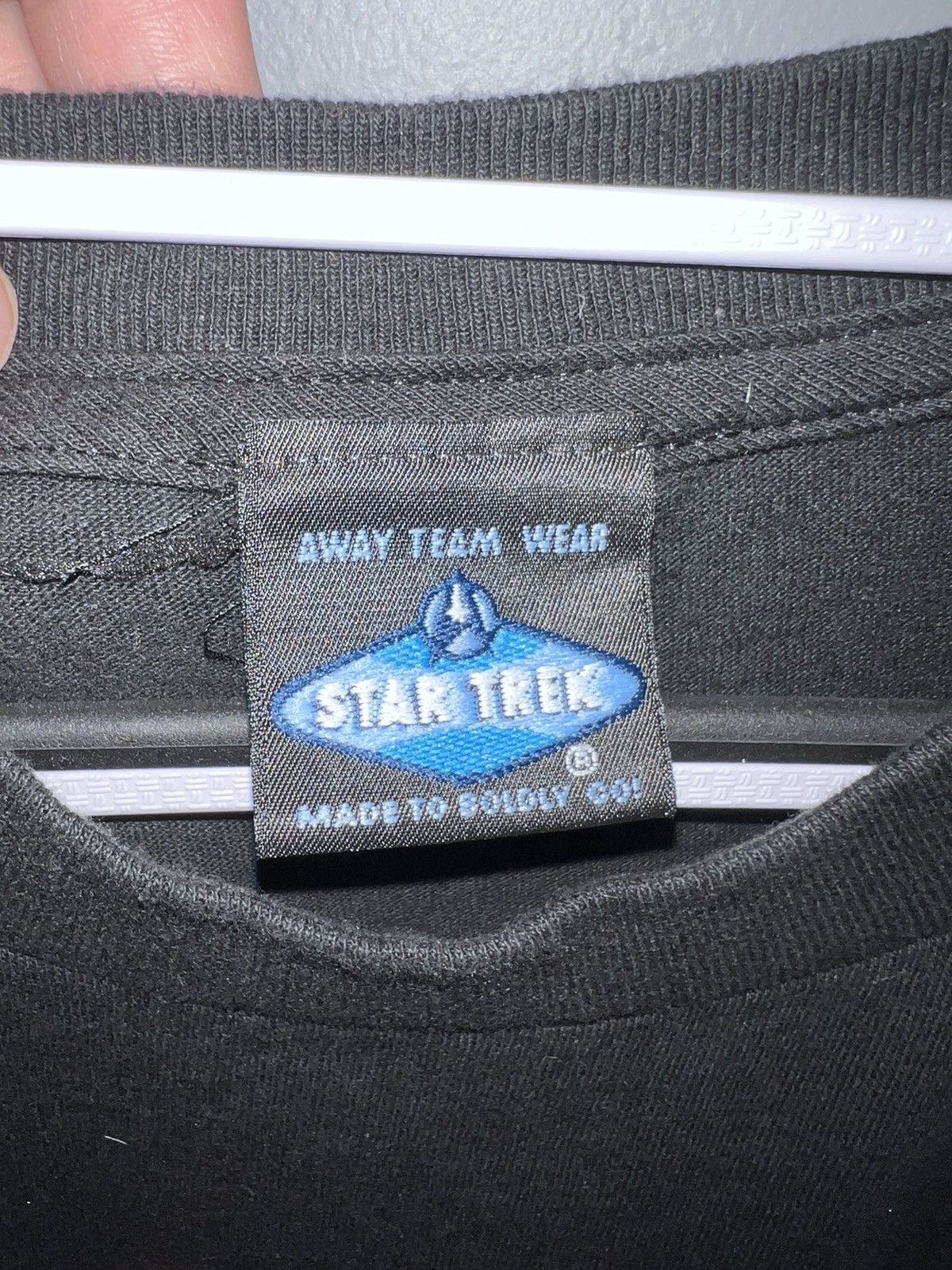 Vintage Vintage 1999 Star Trek shirt tv promo shirt Size US L / EU 52-54 / 3 - 4 Thumbnail
