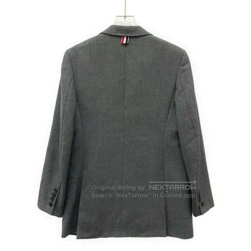 Thom Browne Thom Browne Classic Gray Wool Women's Jacket . Size XXS / US 00 / IT 34 - 1 Thumbnail