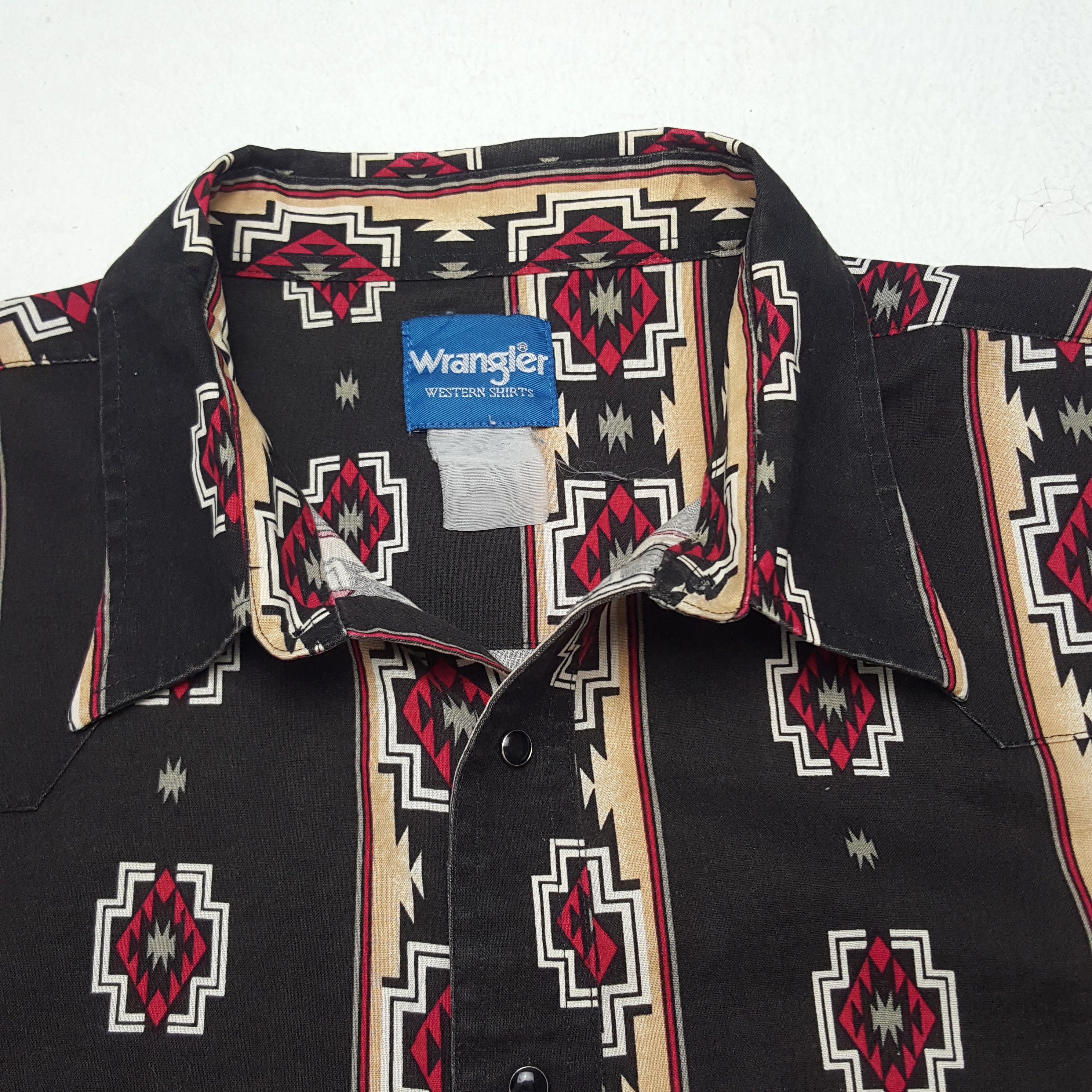 Vintage × Wrangler Vintage Wrangler Hawaii Style Button Up Shirt Size US XXL / EU 58 / 5 - 4 Thumbnail