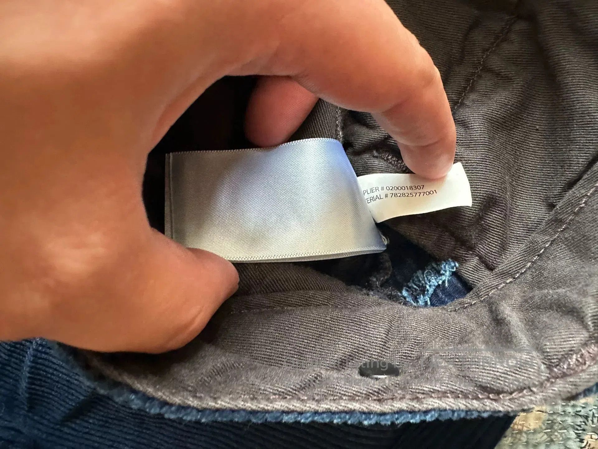 RRL Ralph Lauren RRL Blue Dyed Corduroy Pants. Size US 30 / EU 46 - 5 Thumbnail