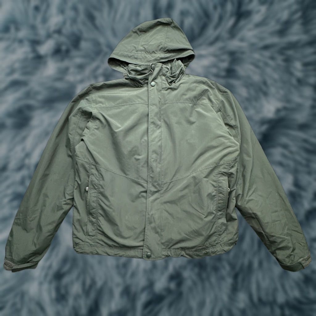 Vintage VINTAGE LL Bean 3-in-1 Jacket Mens M Green Hooded Full Zip Nylon Fleece 3-in-1 Jacket Mens Green Full Zip Size US M / EU 48-50 / 2 - 1 Thumbnail