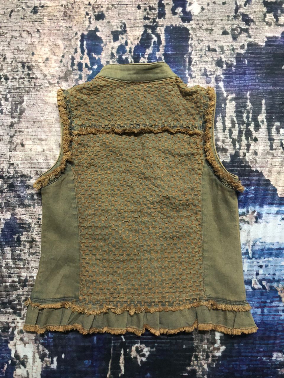 If Six Was Nine Rare Conrad Soft Denim Sleeveless Seditioneris Styles Size S / US 4 / IT 40 - 2 Thumbnail