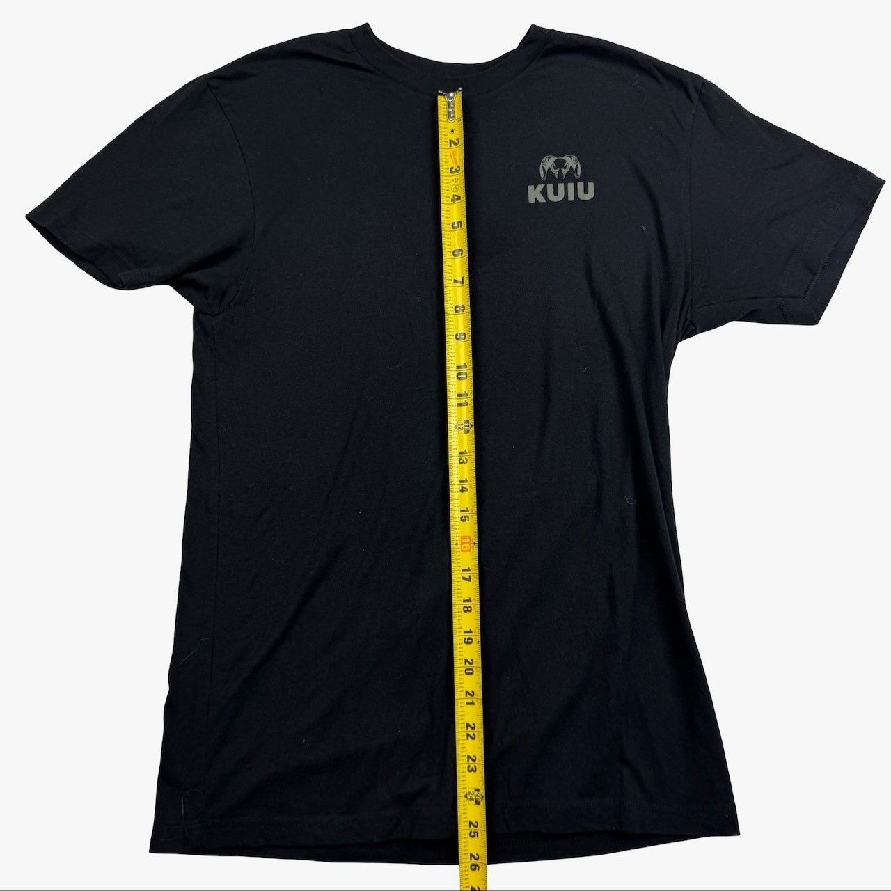 Other Kulu Men's Cotton Blend S/S Crewneck T-Shirt Black • Medium Size US M / EU 48-50 / 2 - 4 Thumbnail