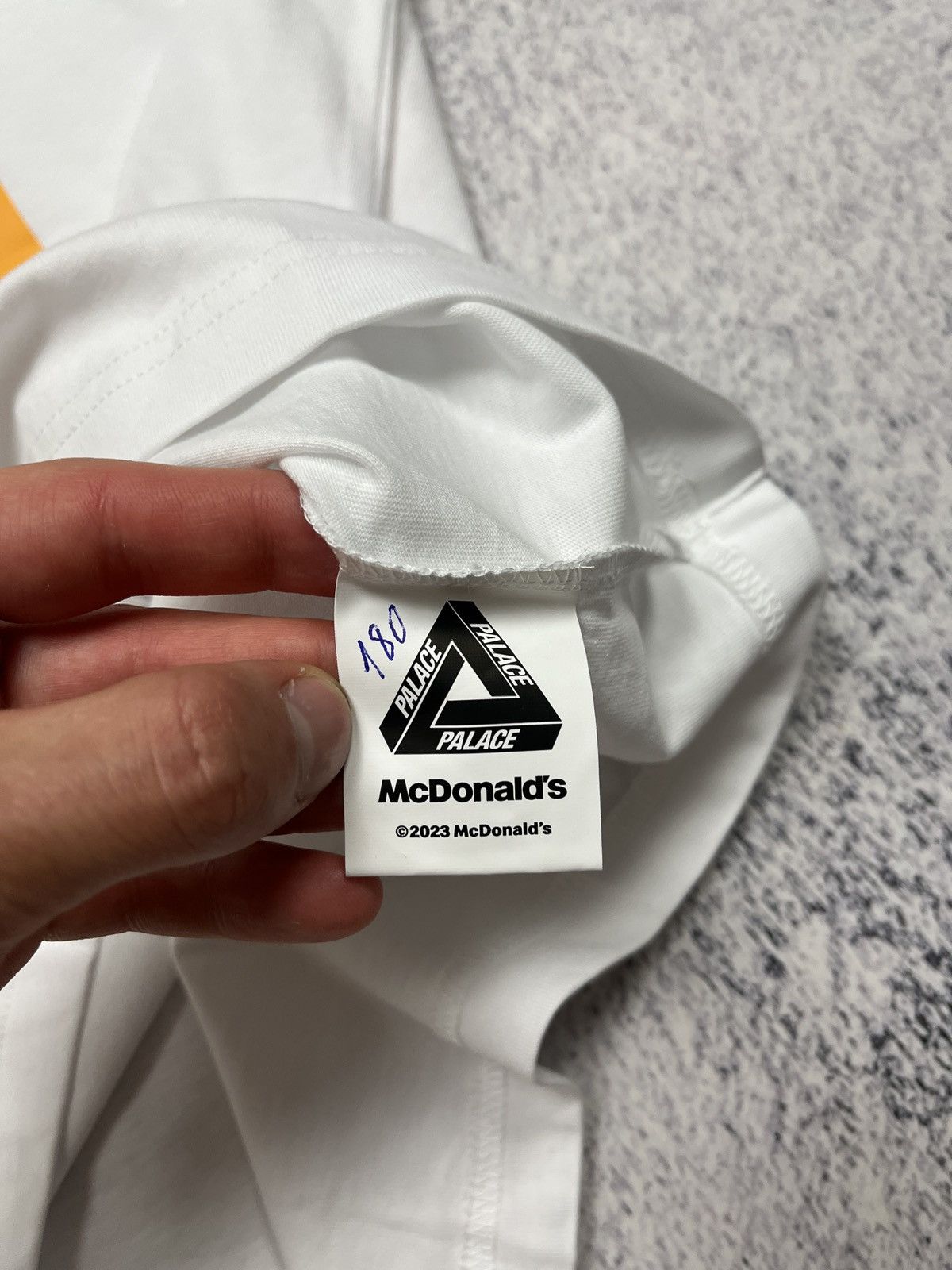 Palace Palace McDonald’s Big Logo T Shirt White Tee Rare Skateboard Size US L / EU 52-54 / 3 - 6 Thumbnail