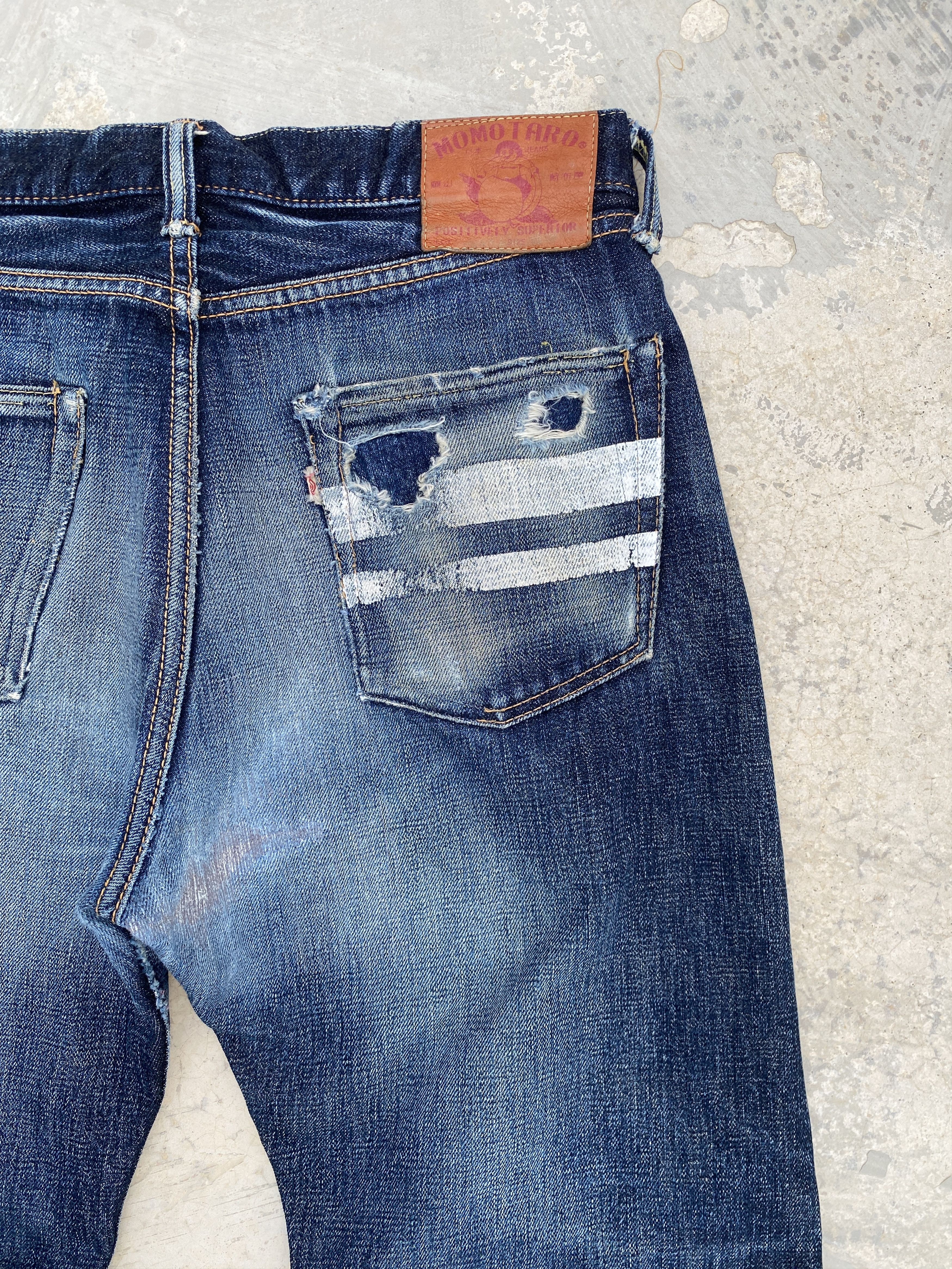 Japanese Brand Momotaro Selvedge Jeans Size US 33 - 8 Thumbnail