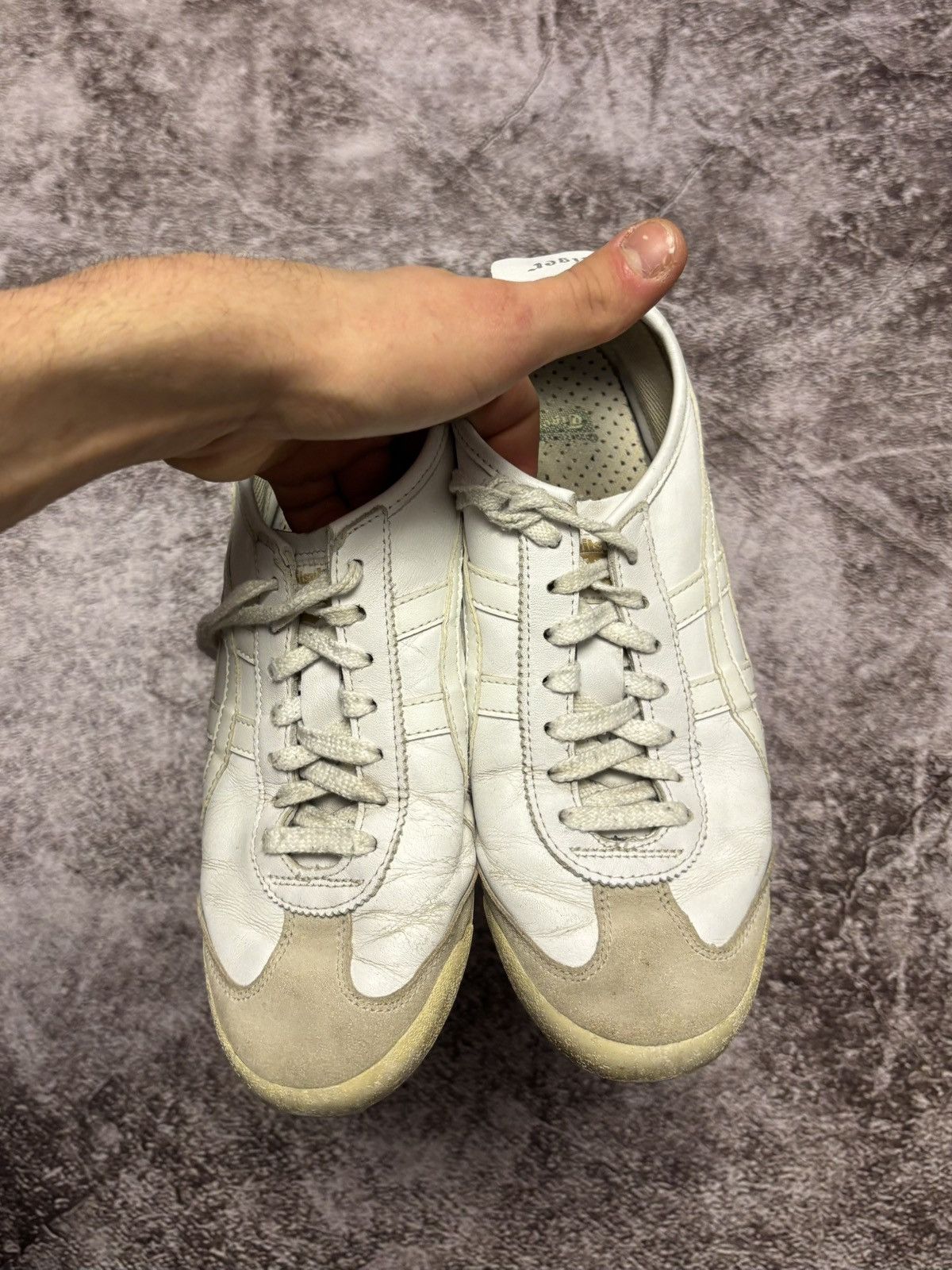 A.P.C. × Asics Vintage ASICS Onitsuka Tiger Mexico White Sneakers size 40 Size US 7 / EU 40 - 3 Thumbnail