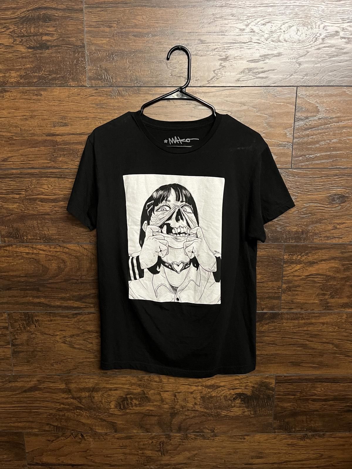 Hot Topic Mako Vice Skull Face T-Shirt - Mako Artist Shirt Hot Topic M Size US M / EU 48-50 / 2 - 1 Thumbnail