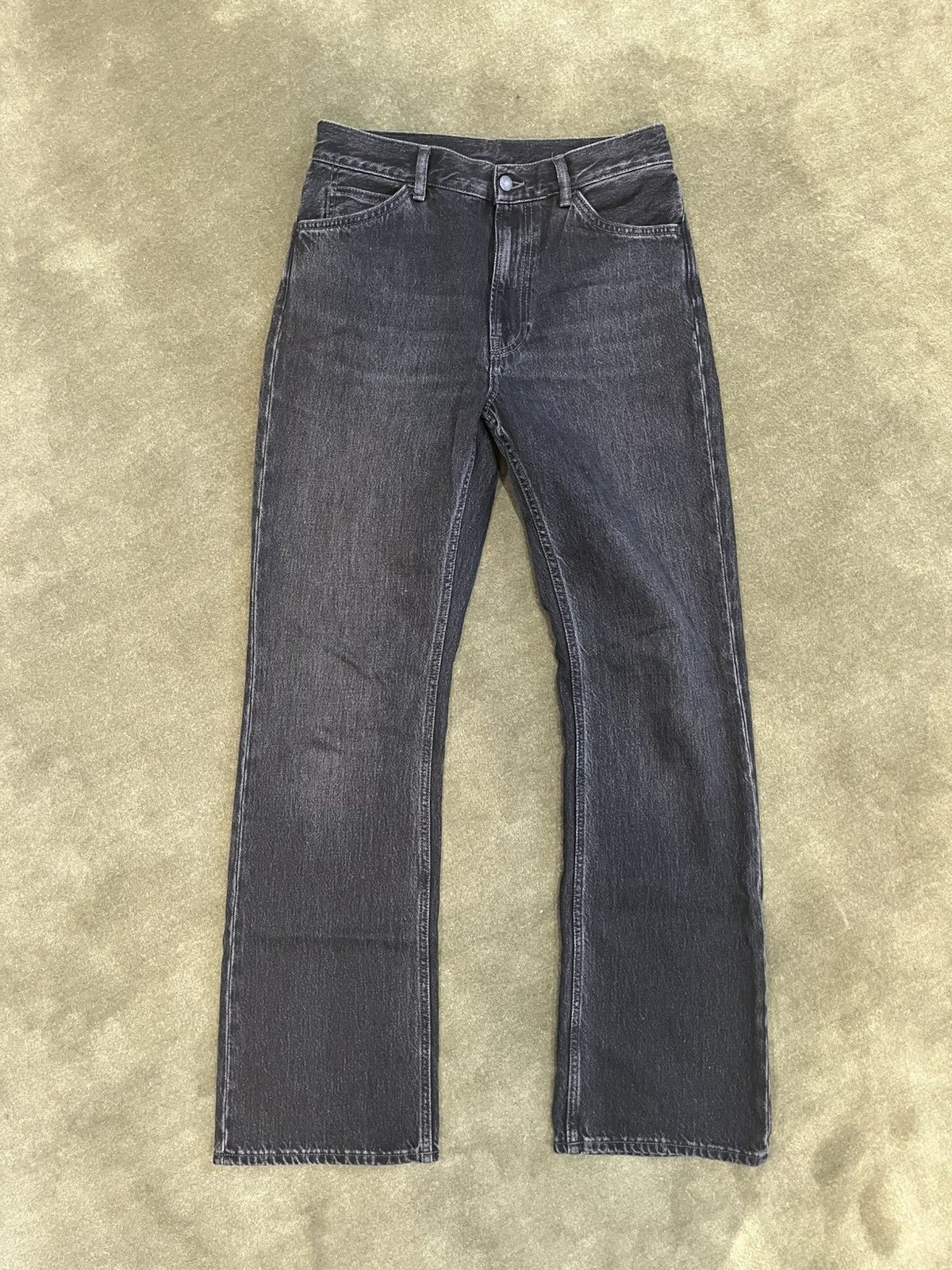 Acne Studios Acne 1977 vintage black denim Size US 31 - 1 Thumbnail
