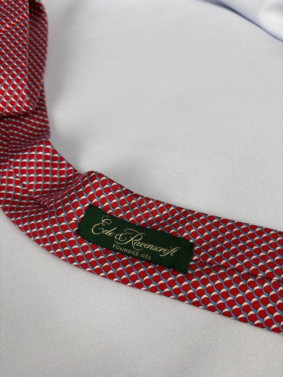 Ede & Ravenscroft Ede & Ravenscroft Silk Tie Made in England Size ONE SIZE - 5 Thumbnail