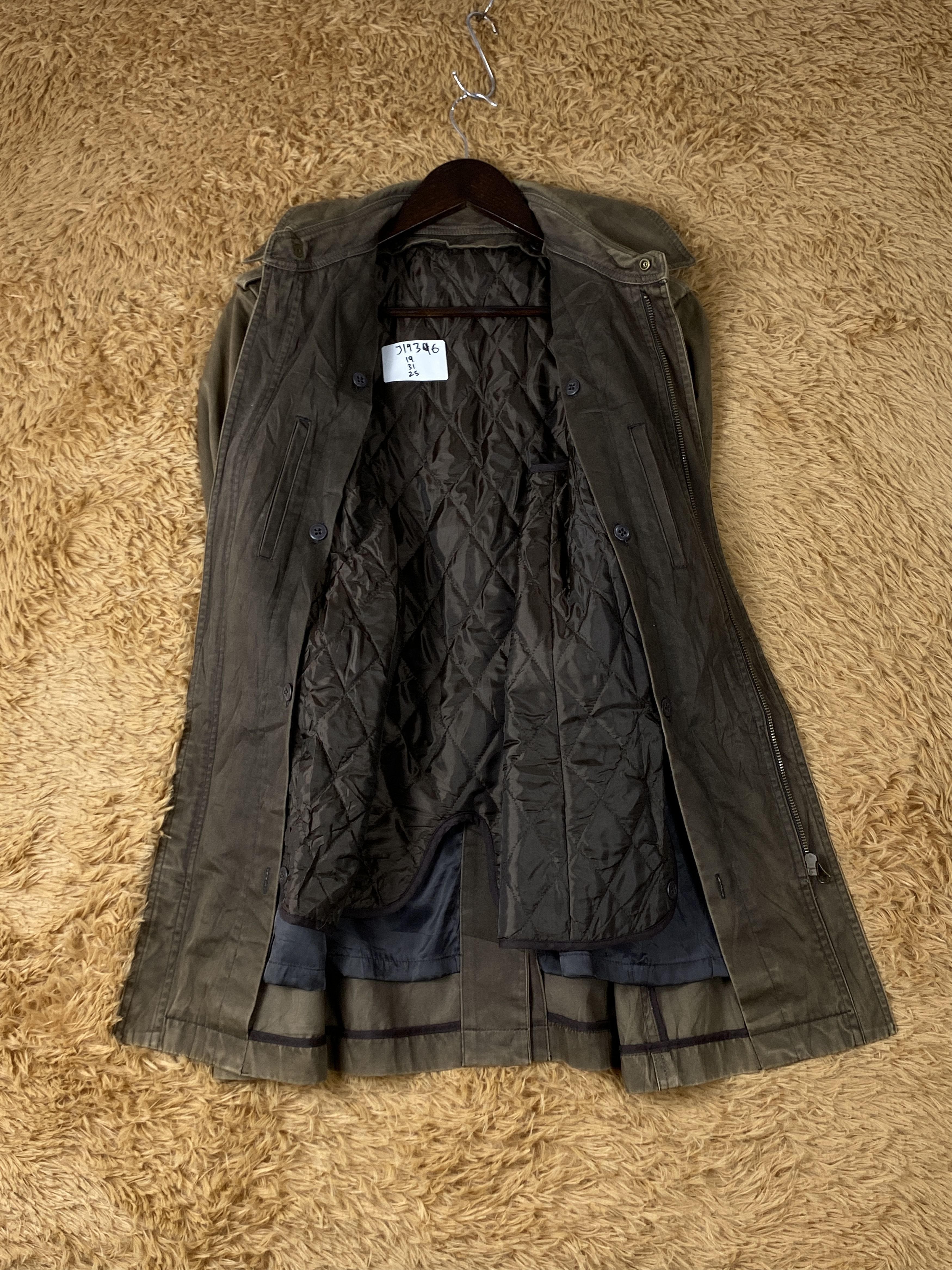Tete Homme Vintage Tete Homme Quilted Lining Jacket J1936 Size US S / EU 44-46 / 1 - 6 Thumbnail