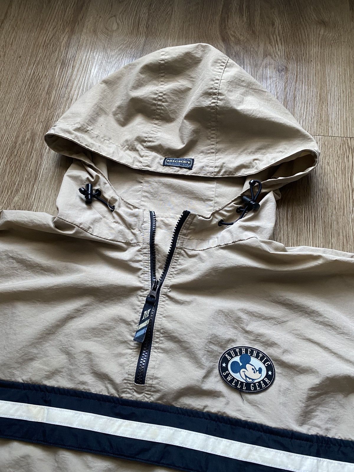 Disney Vintage 90s Disney Mickey Anorak Parka Jacket Size US XL / EU 56 / 4 - 2 Thumbnail
