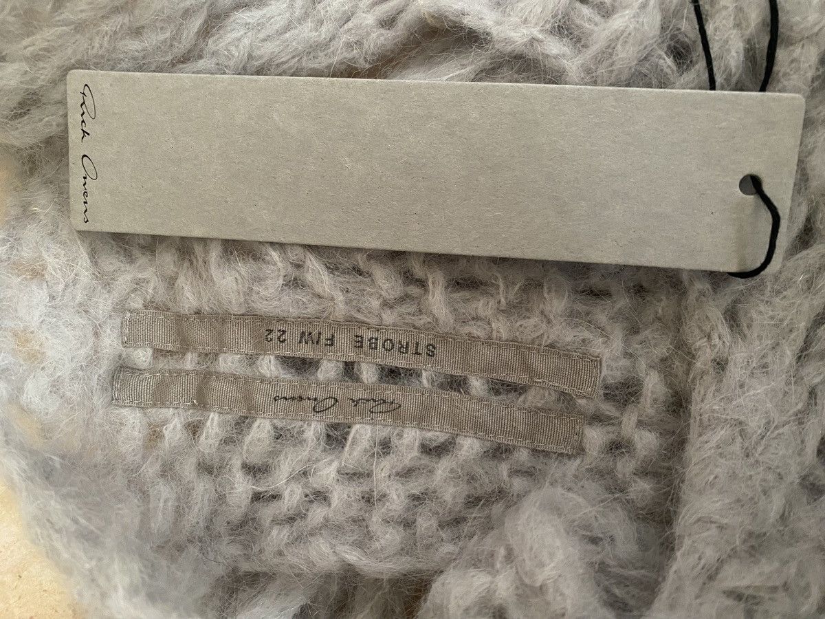 Rick Owens [Runway 80% OFF SALE] Rick Owens alpaca knit web top Size US M / EU 48-50 / 2 - 11 Thumbnail