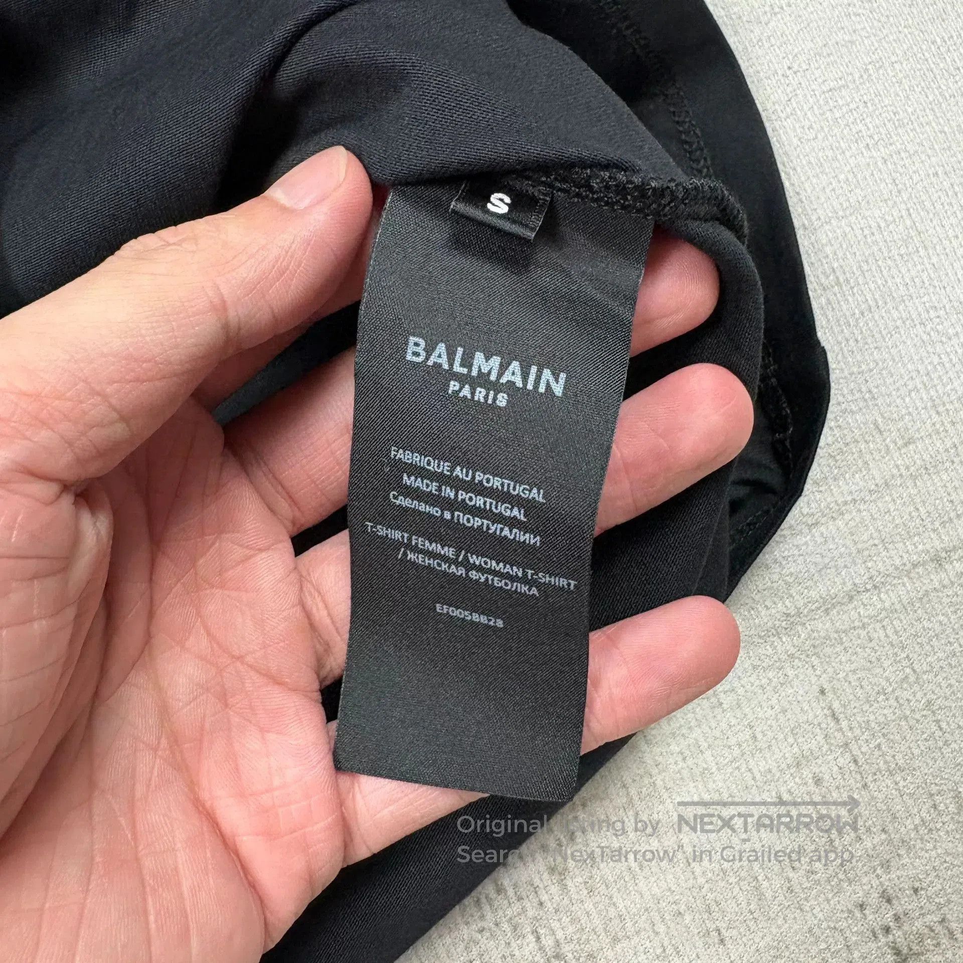 Balmain BALMAIN SS22 Logo Women's T. Size S / US 4 / IT 40 - 5 Thumbnail